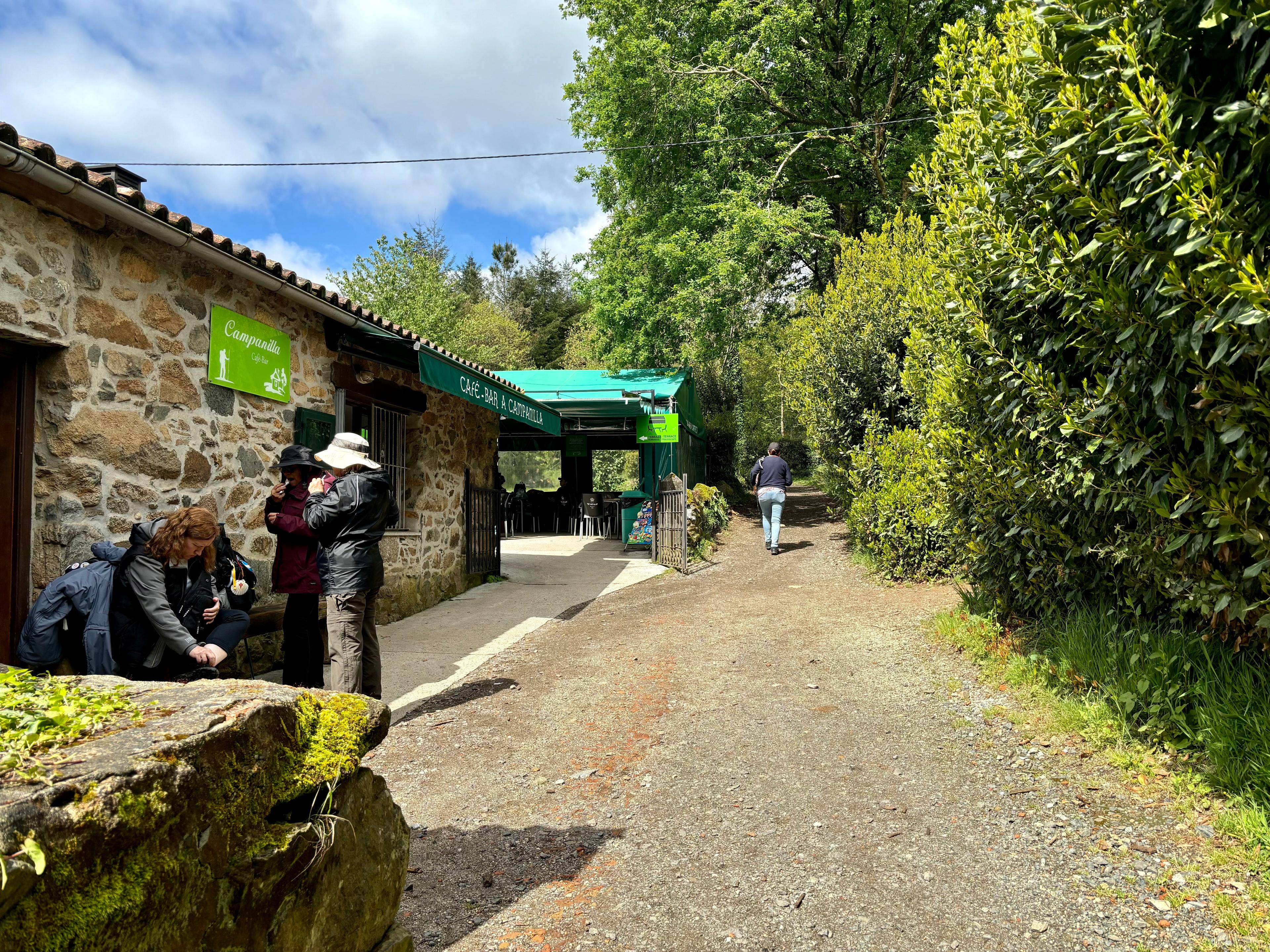 Scenic view of Campanilla on the Camino Francés