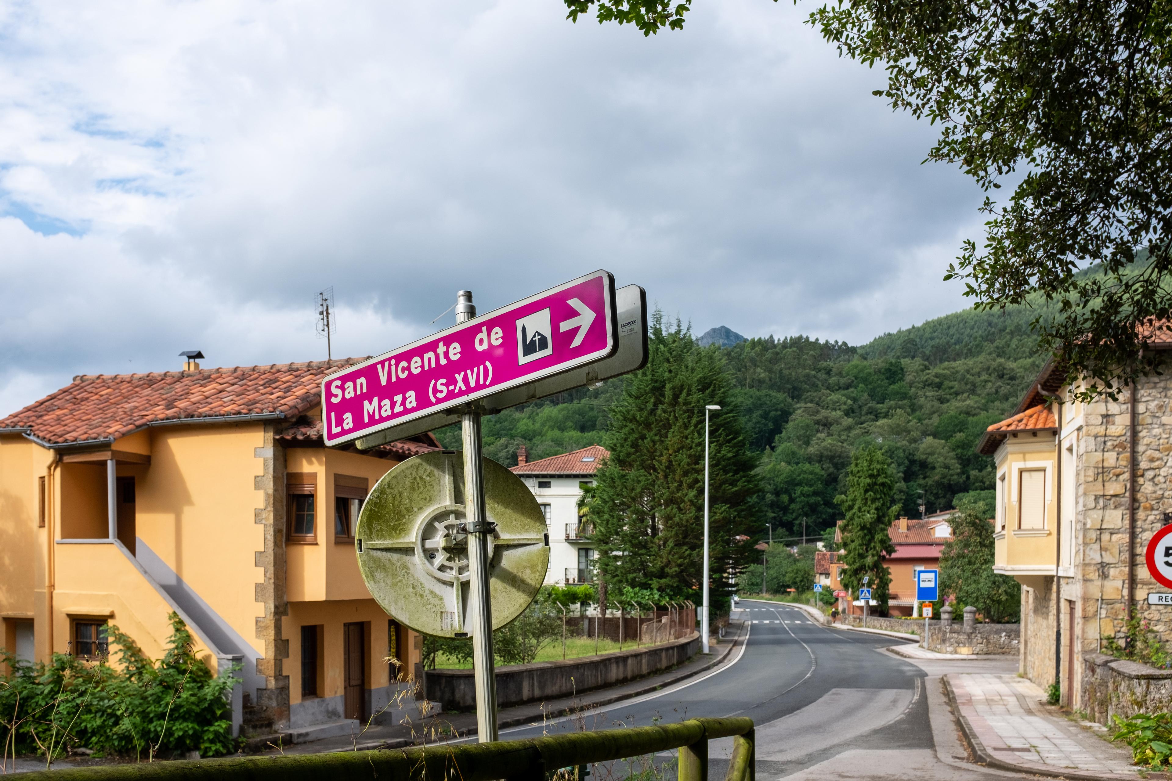 Scenic view of Rioseco on the Camino del Norte