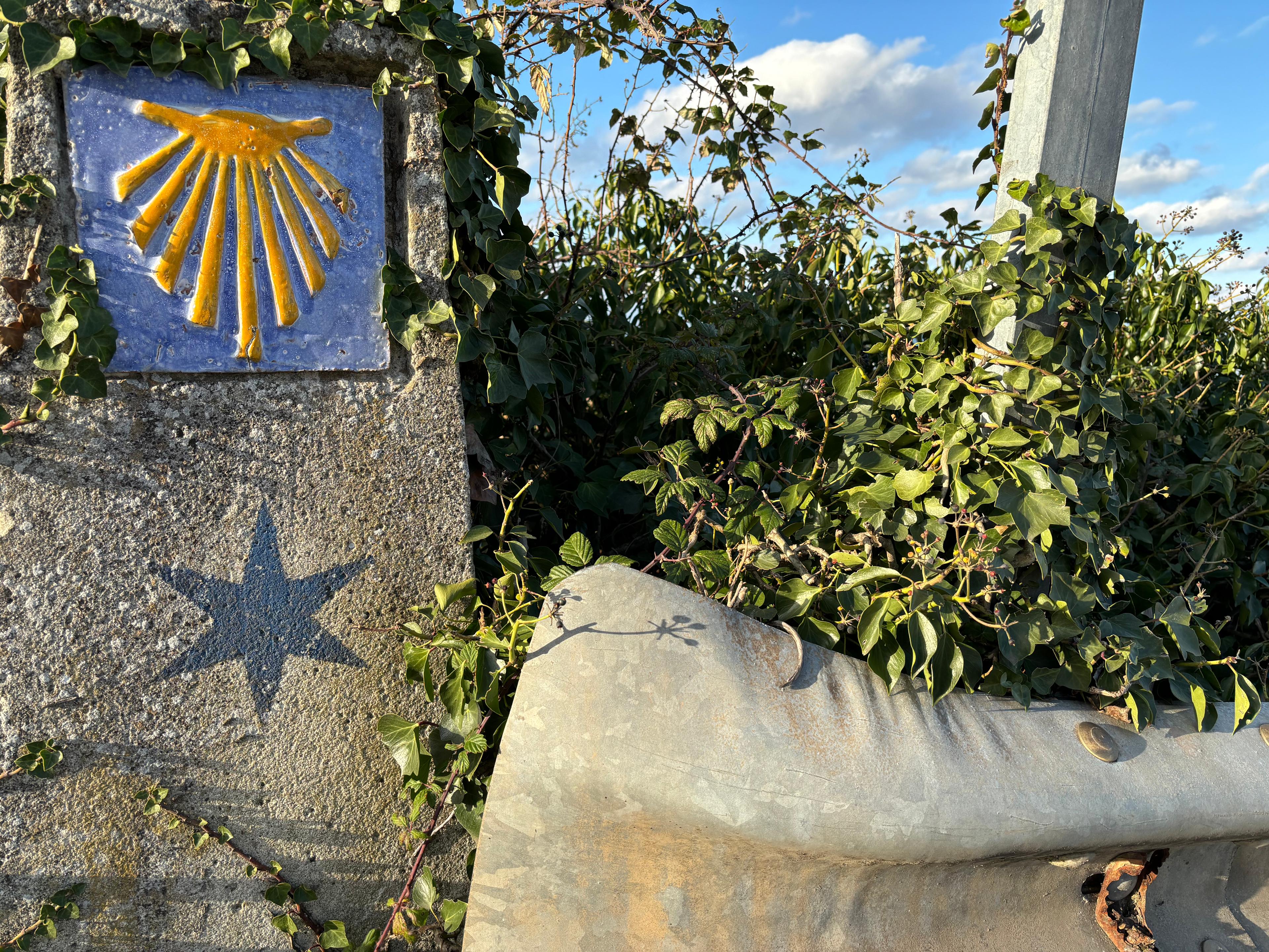 Scenic view of La Espasa on the Camino del Norte