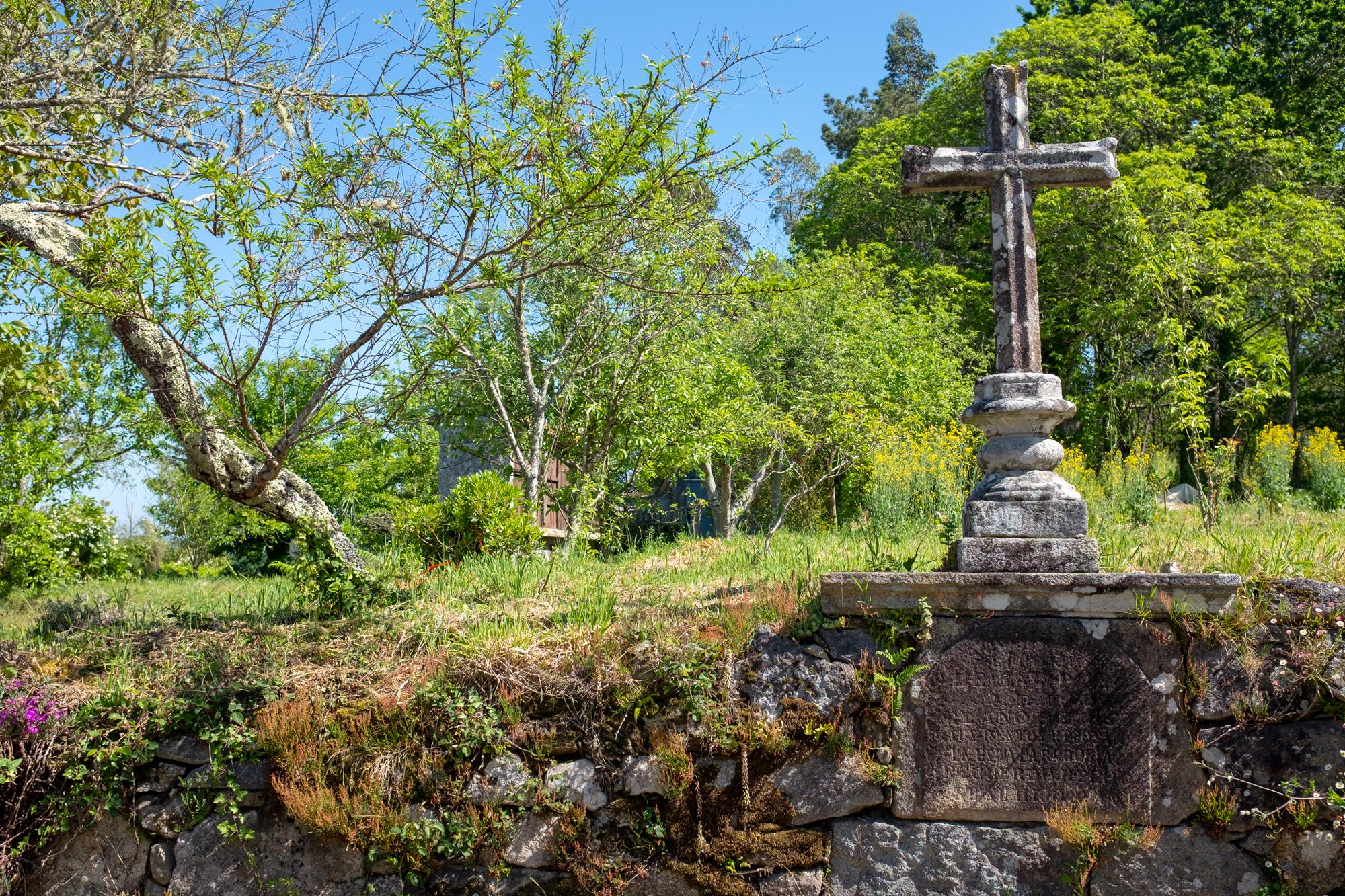 Scenic view of Carballo on the Camino to Finisterre and Muxía