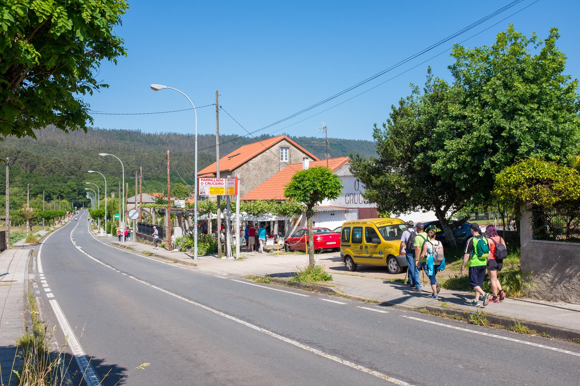 Scenic view of Aguapesada on the Camino to Finisterre and Muxía