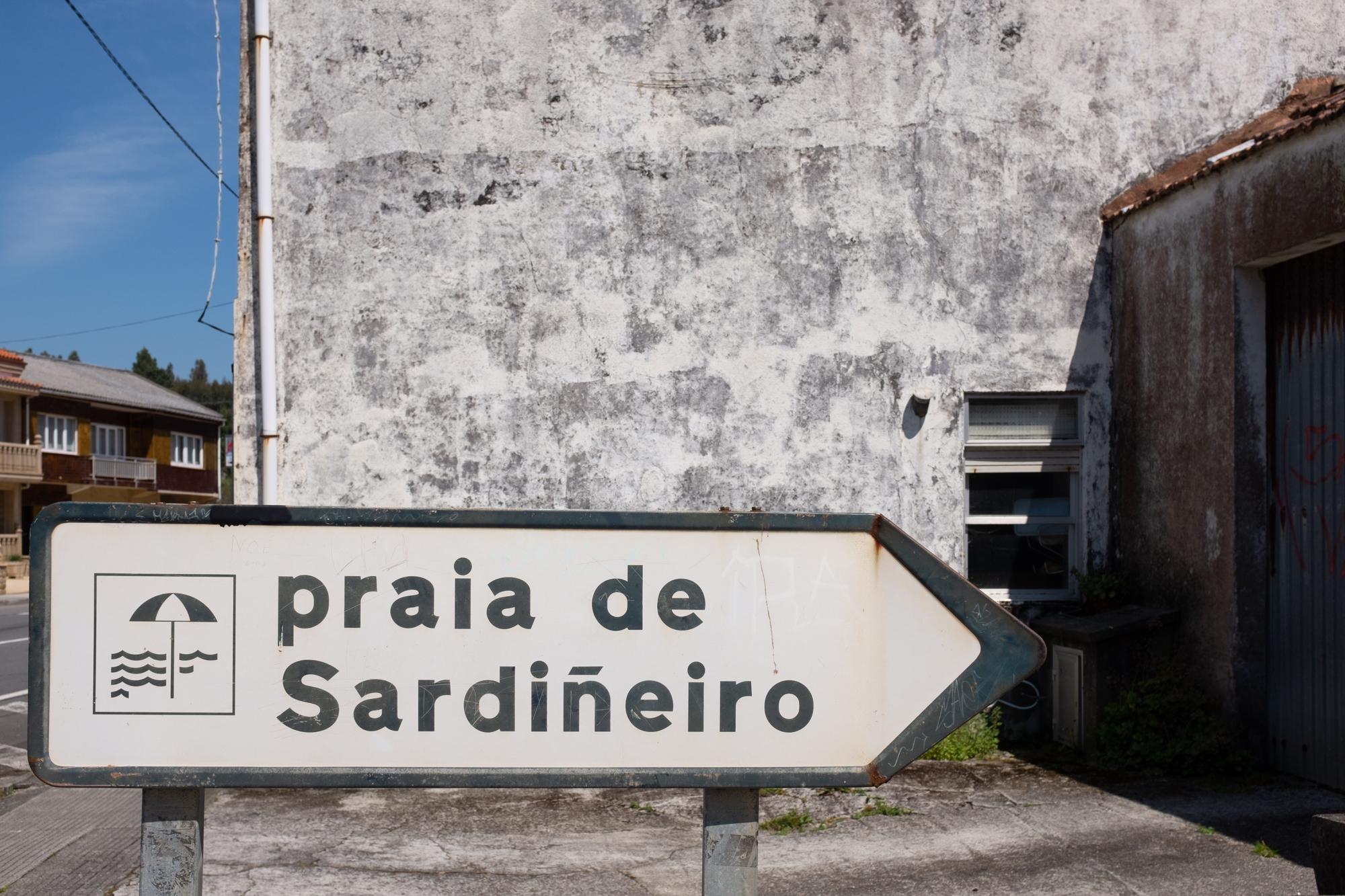 Scenic view of Sardiñeiro on the Camino to Finisterre and Muxía