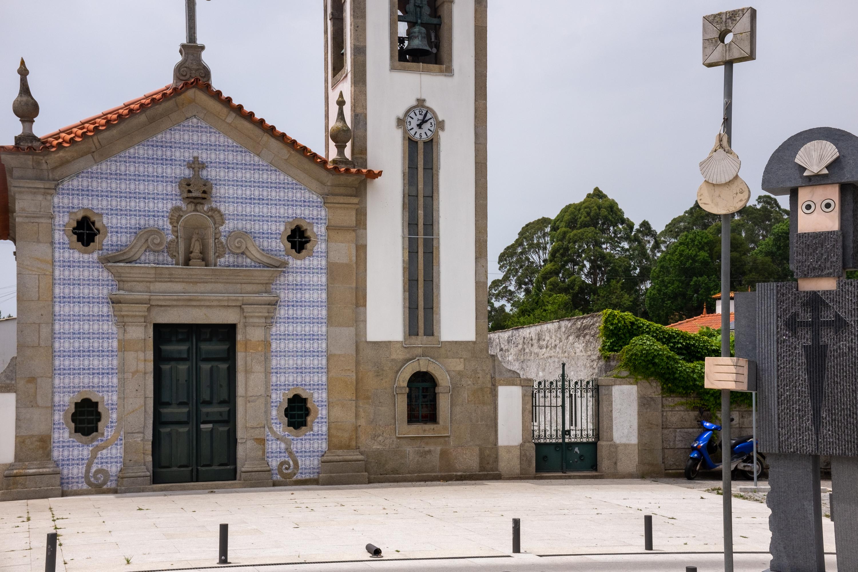 Scenic view of Vilarinho on the Camino Portugués