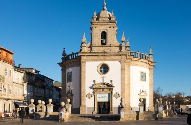 Scenic view of Barcelos on the Camino Portugués