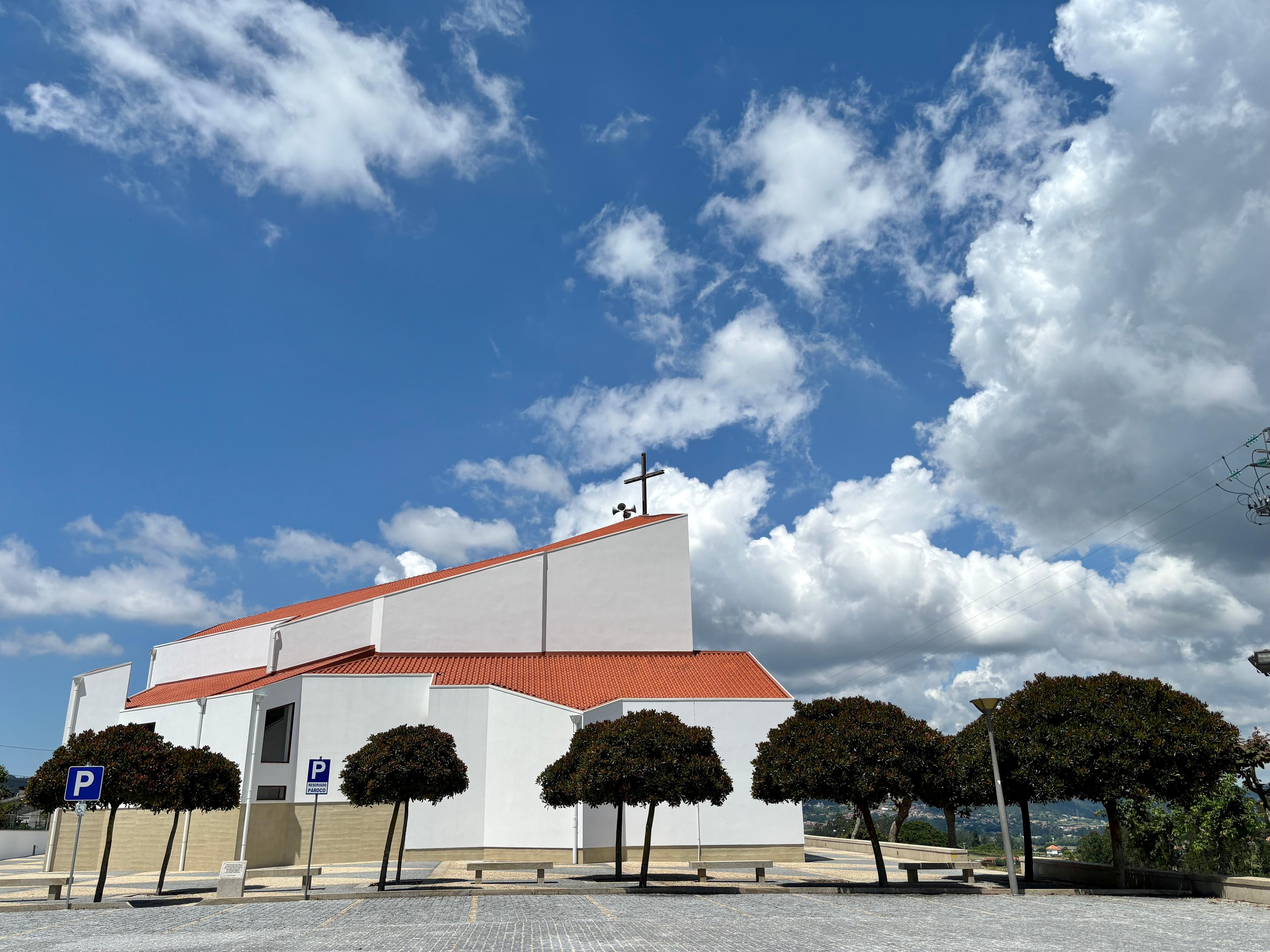 Scenic view of Aborim on the Camino Portugués