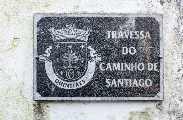 Scenic view of Quintiães on the Camino Portugués