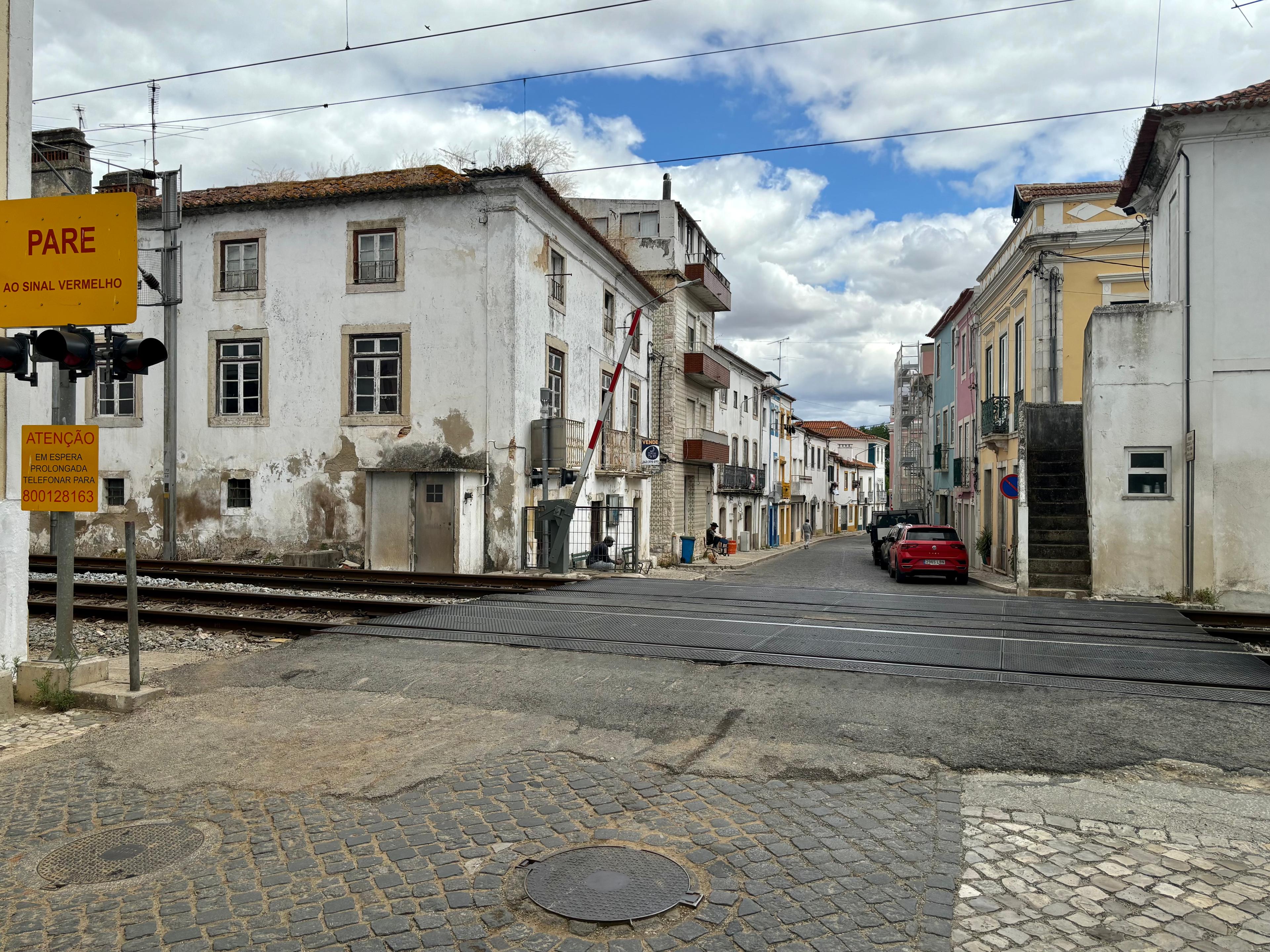 Scenic view of Ribeira de Santarém on the Camino Portugués