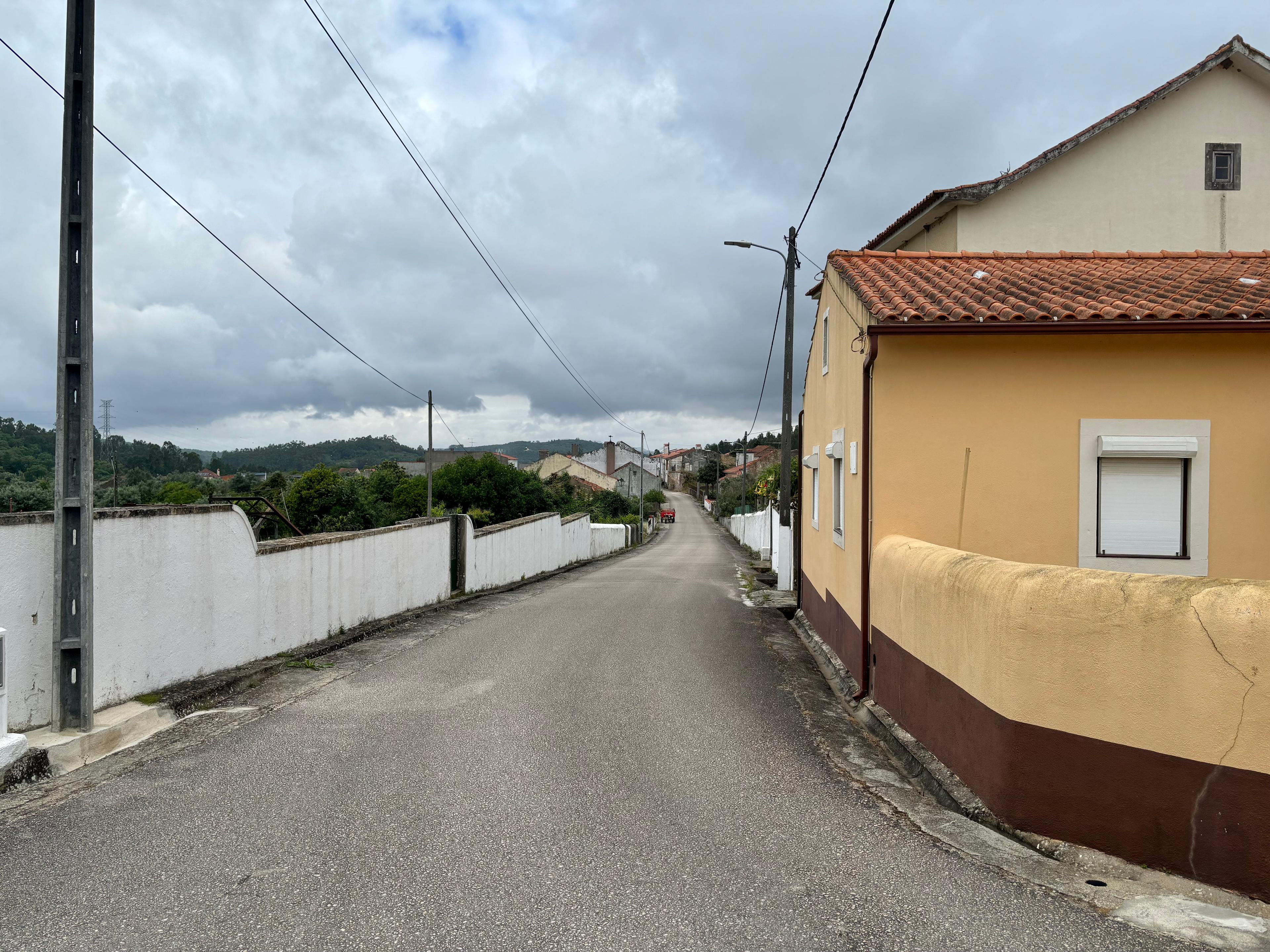 Scenic view of Calvinos on the Camino Portugués