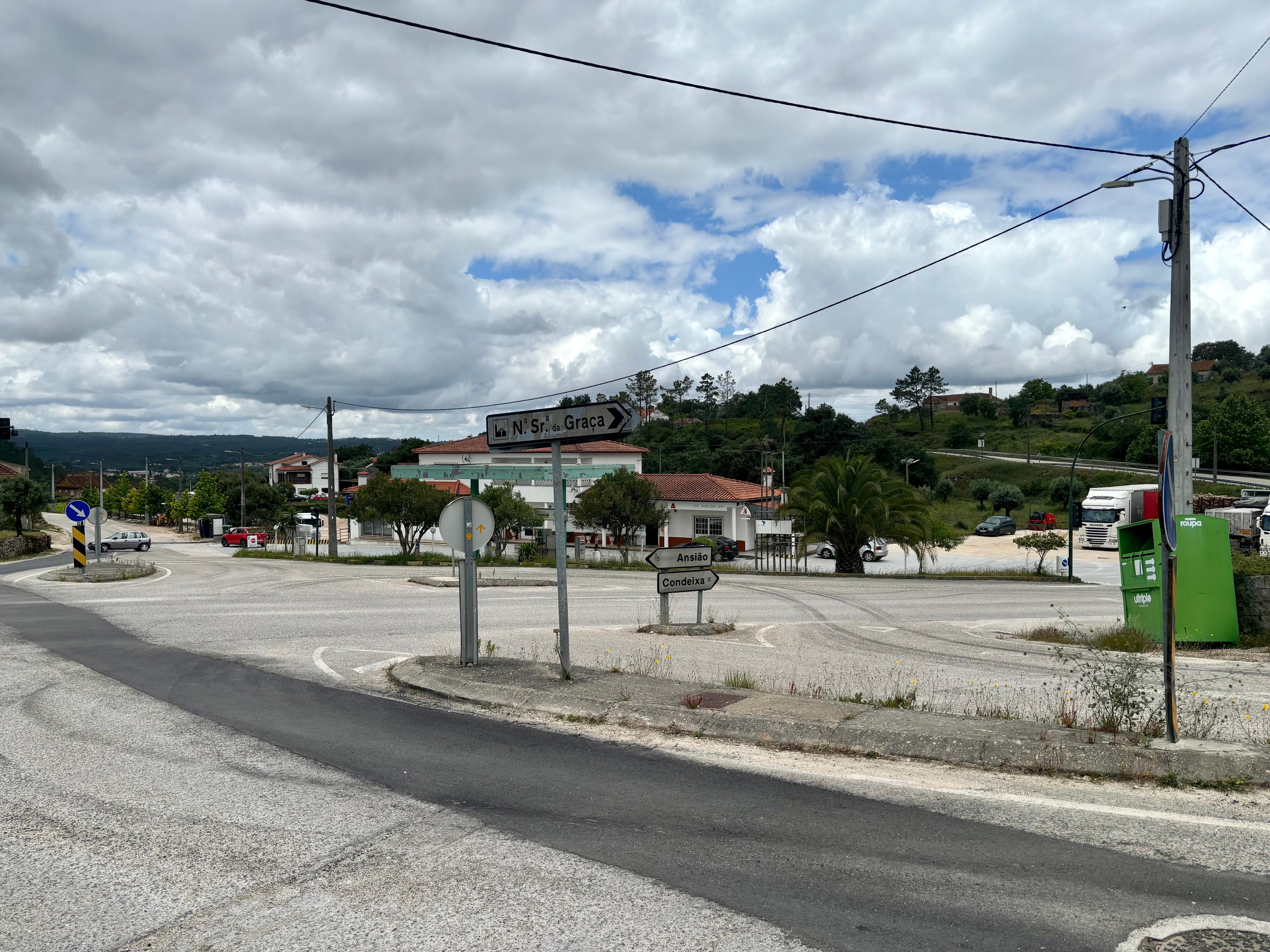 Scenic view of Venda do Brasil on the Camino Portugués