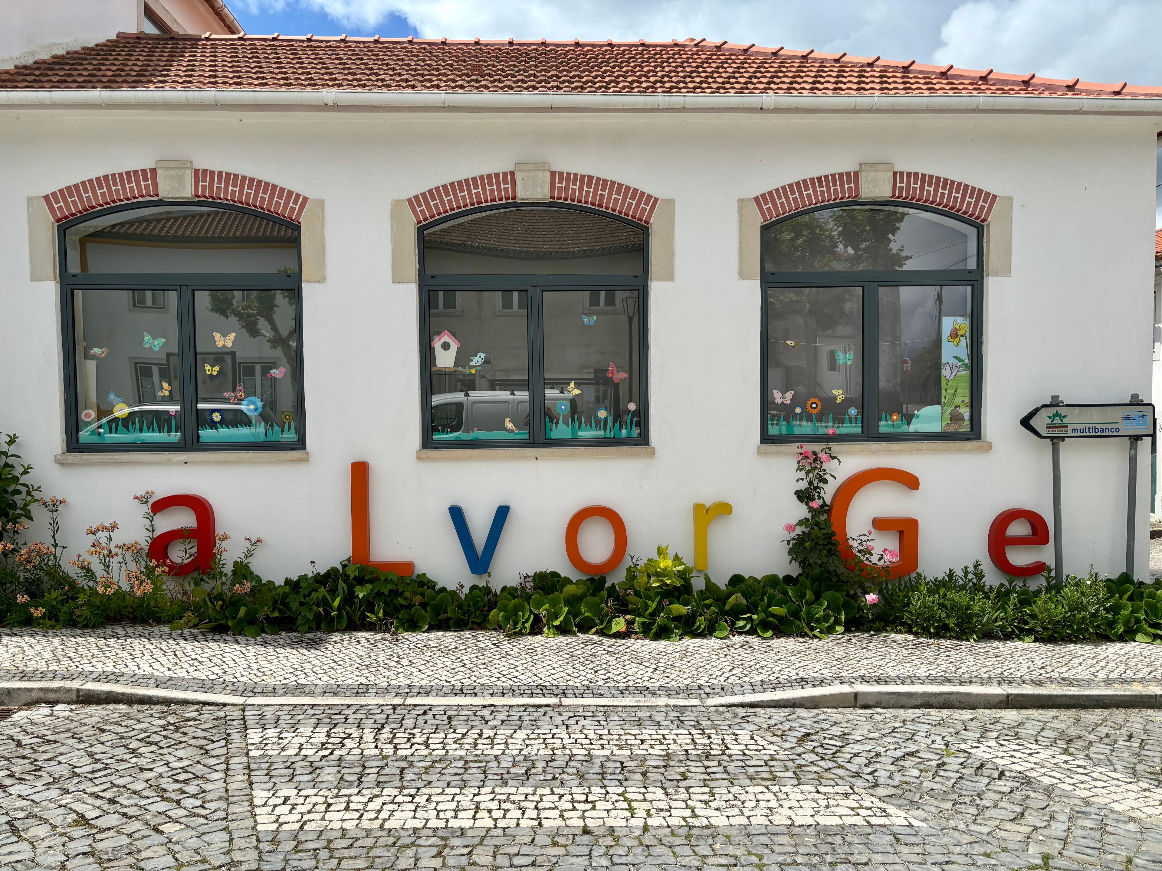 Scenic view of Alvorge on the Camino Portugués