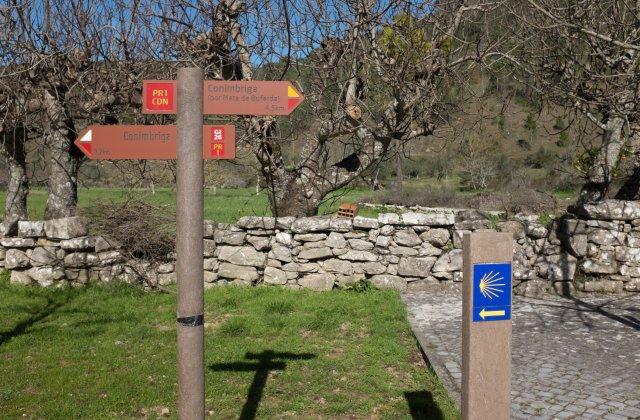 Scenic view of Poço on the Camino Portugués