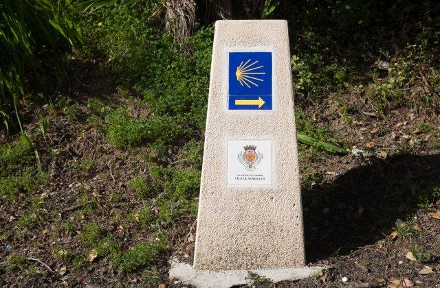 Scenic view of Alto de Santa Clara on the Camino Portugués