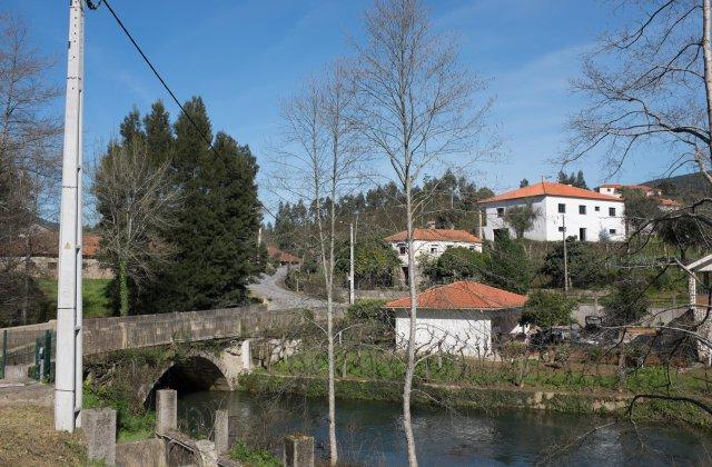 Scenic view of Ponte da Geira on the Camino Portugués