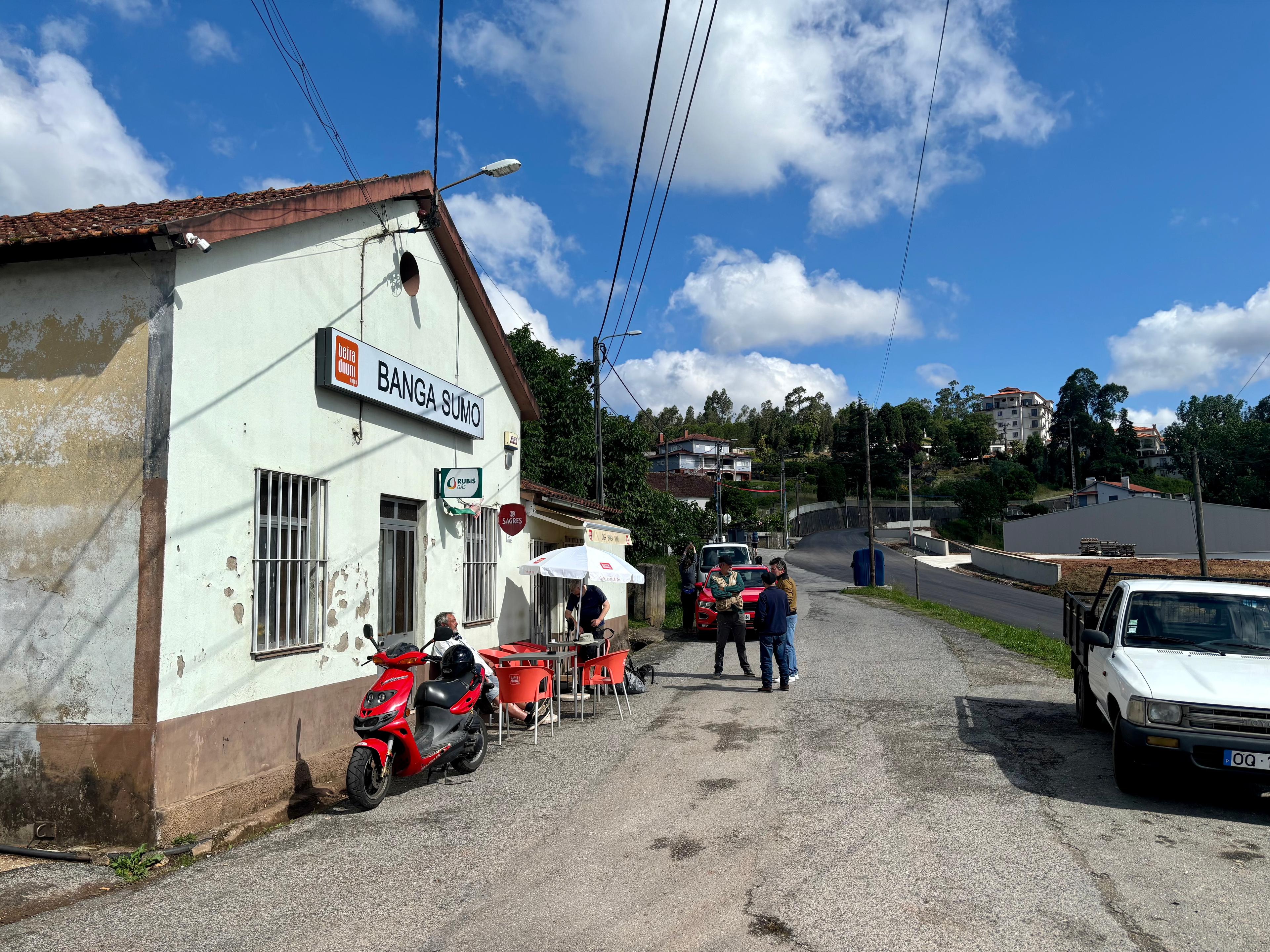 Scenic view of Lameiro on the Camino Portugués