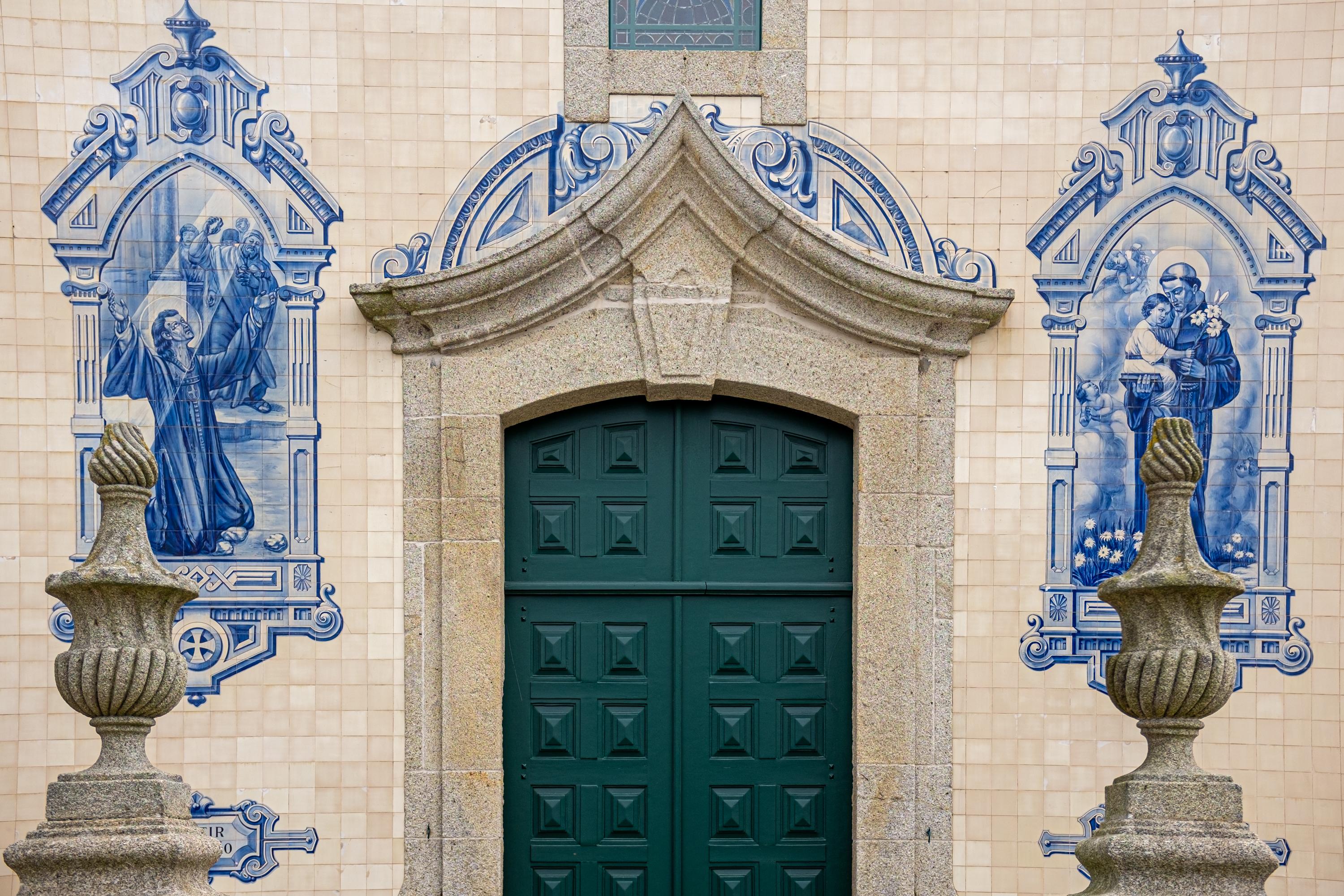 Scenic view of Igreja on the Camino Portugués