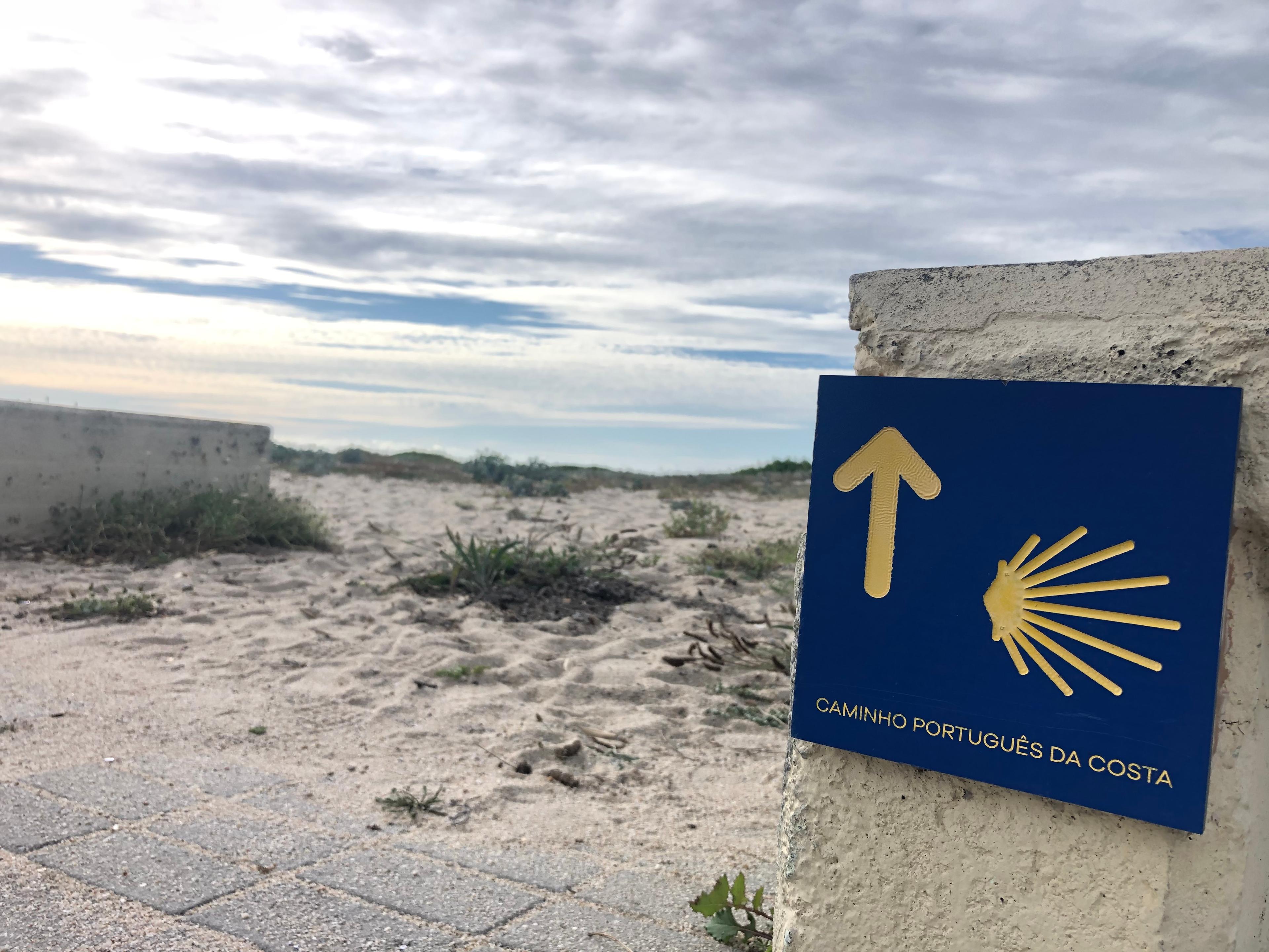 Scenic view of A Ver-o-Mar on the Camino Portugués