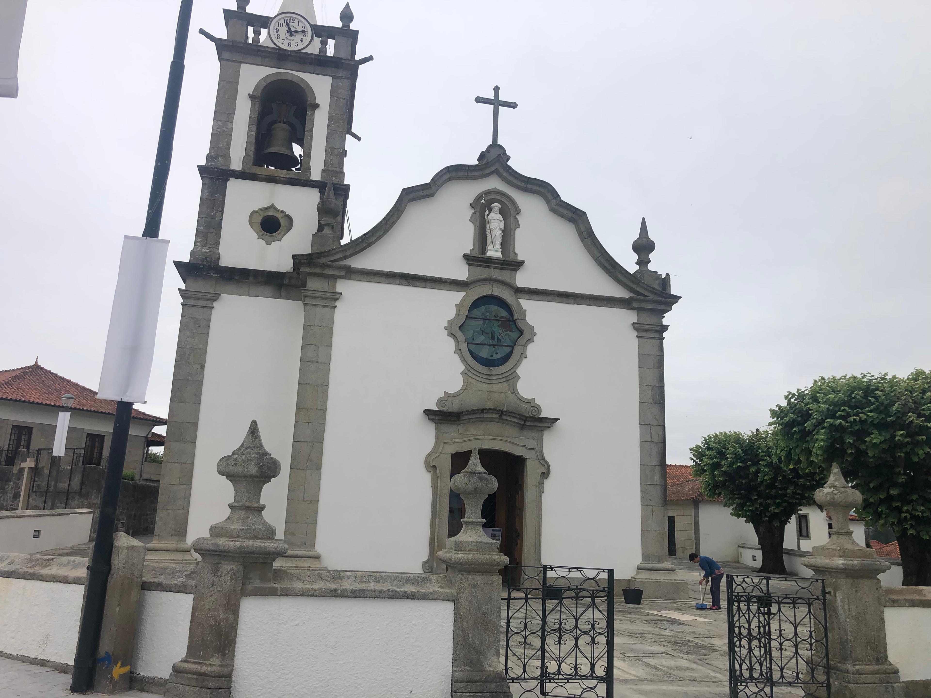 Scenic view of Anha on the Camino Portugués