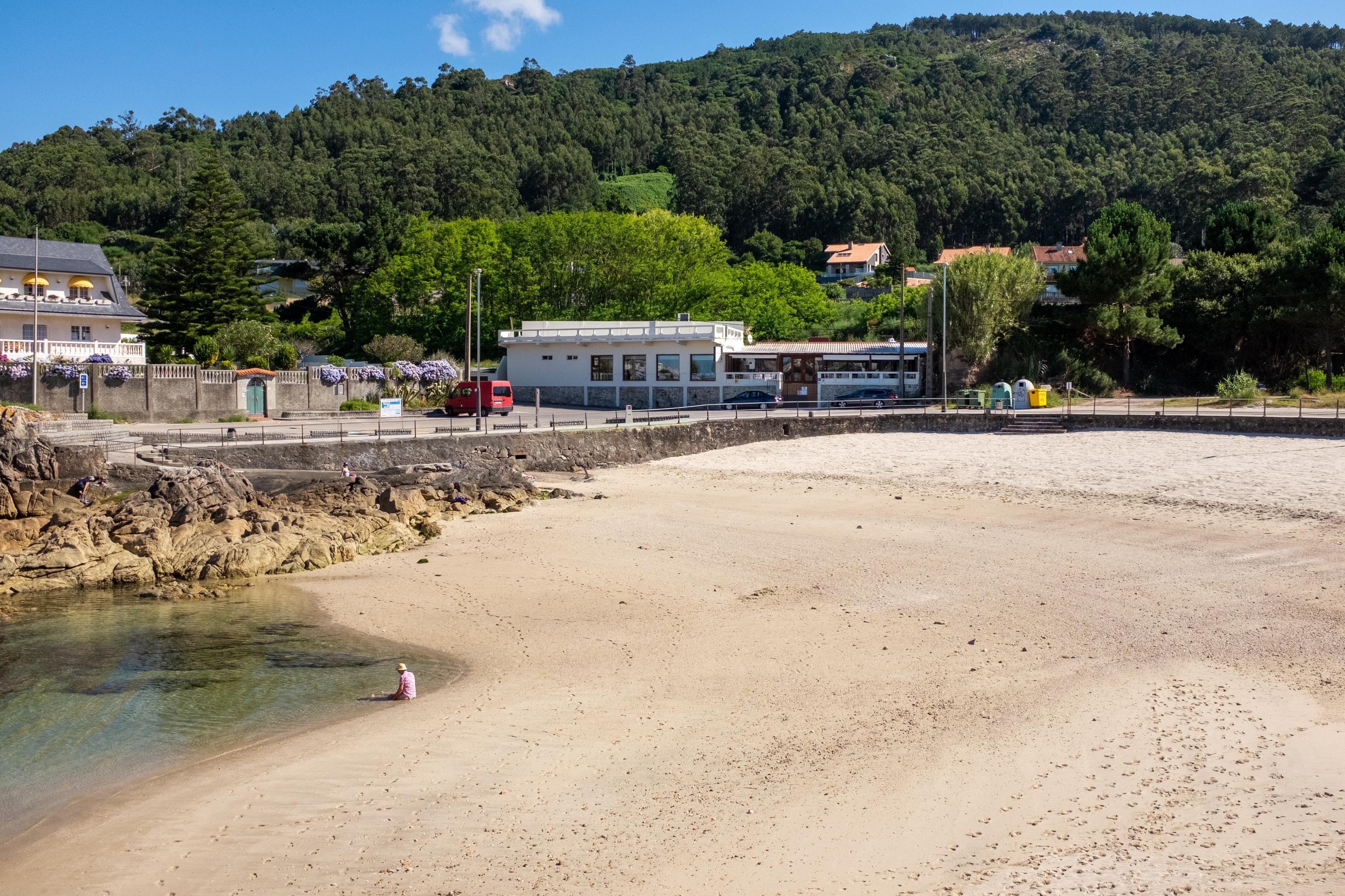 Scenic view of Area Grande on the Camino Portugués