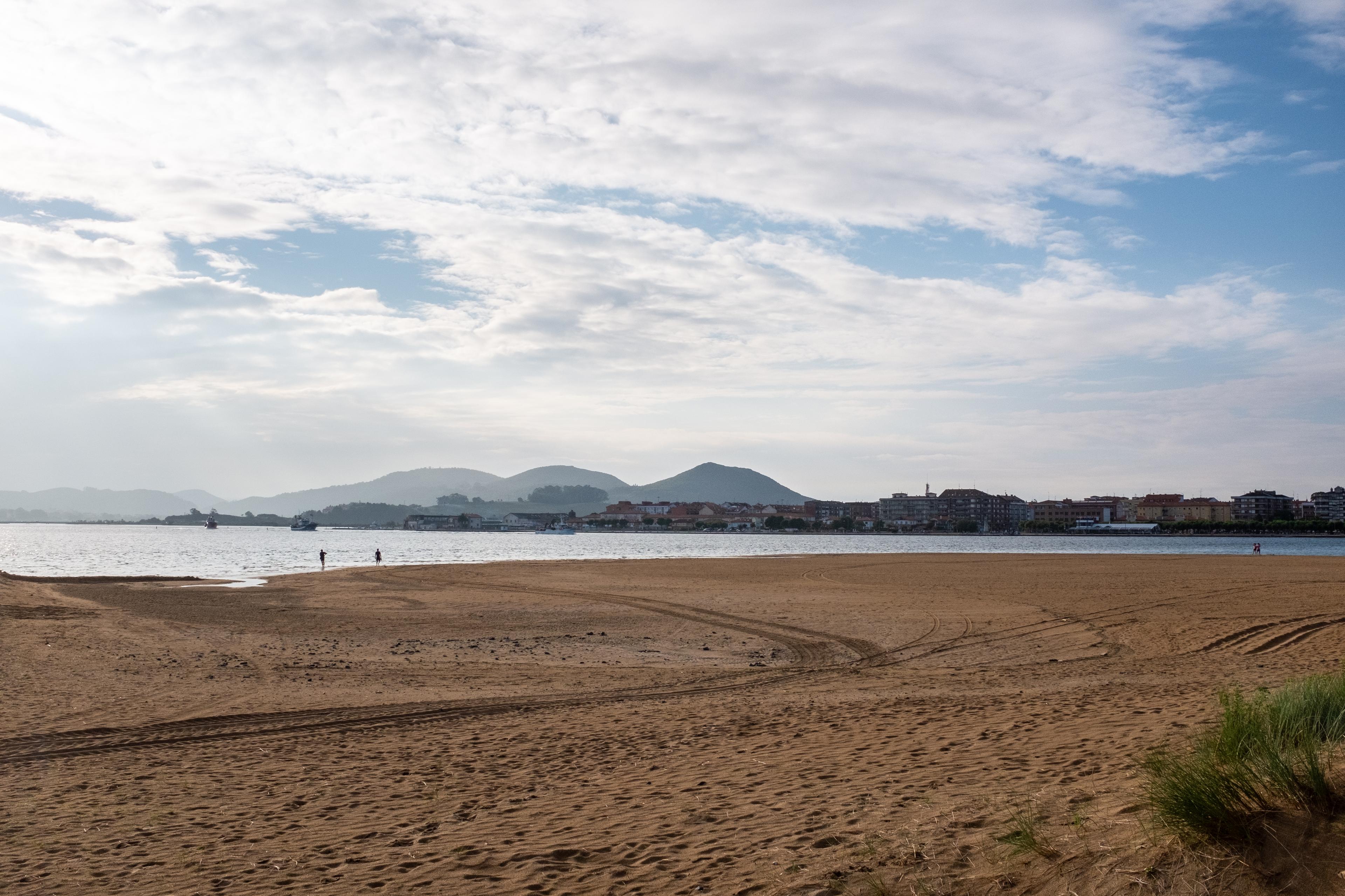 Scenic view of El Puntal on the Camino del Norte