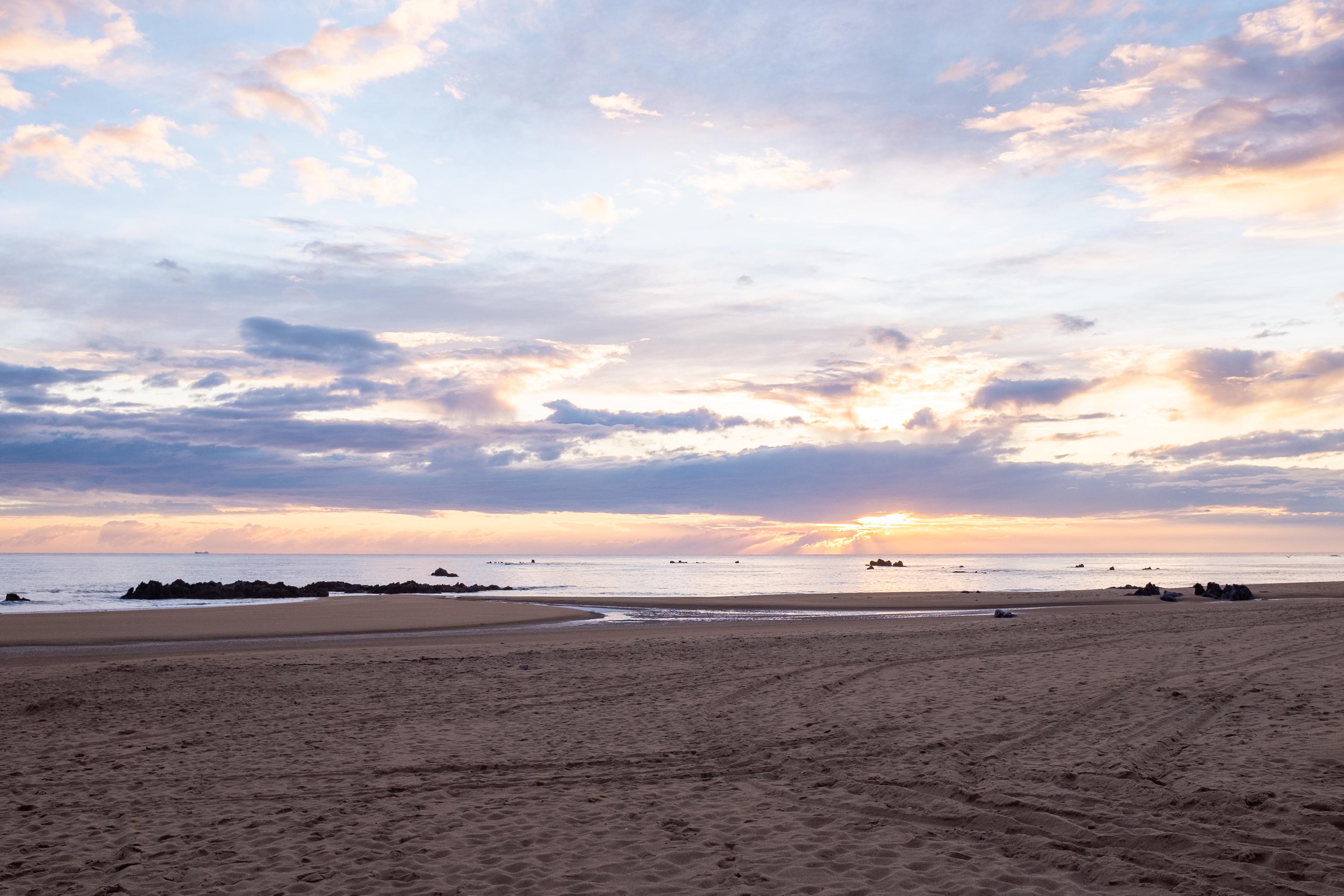 Scenic view of Helgueras on the Camino del Norte