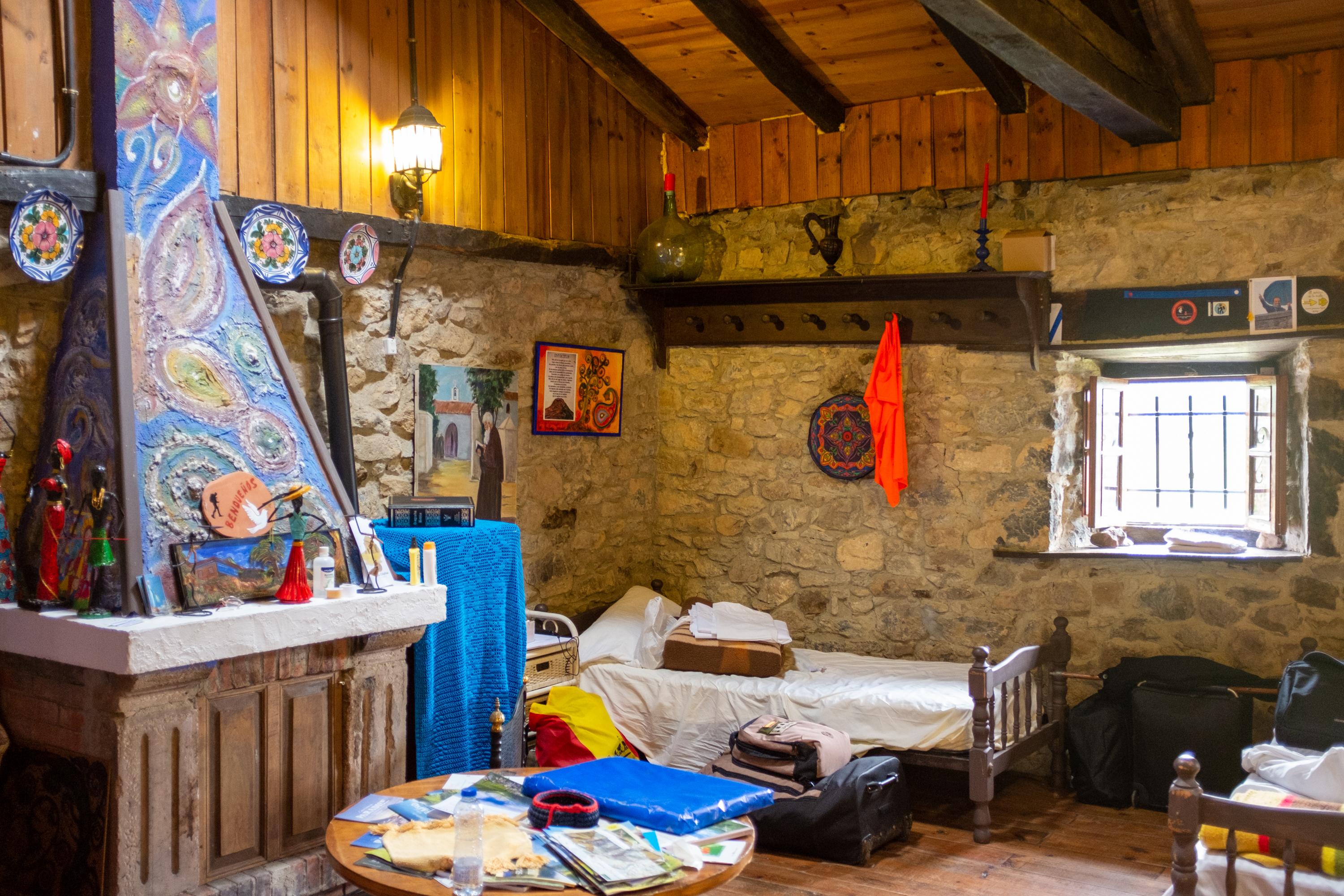 Image of Albergue de peregrinos Santuario de Bendueños, pilgrim accommodation in Herias