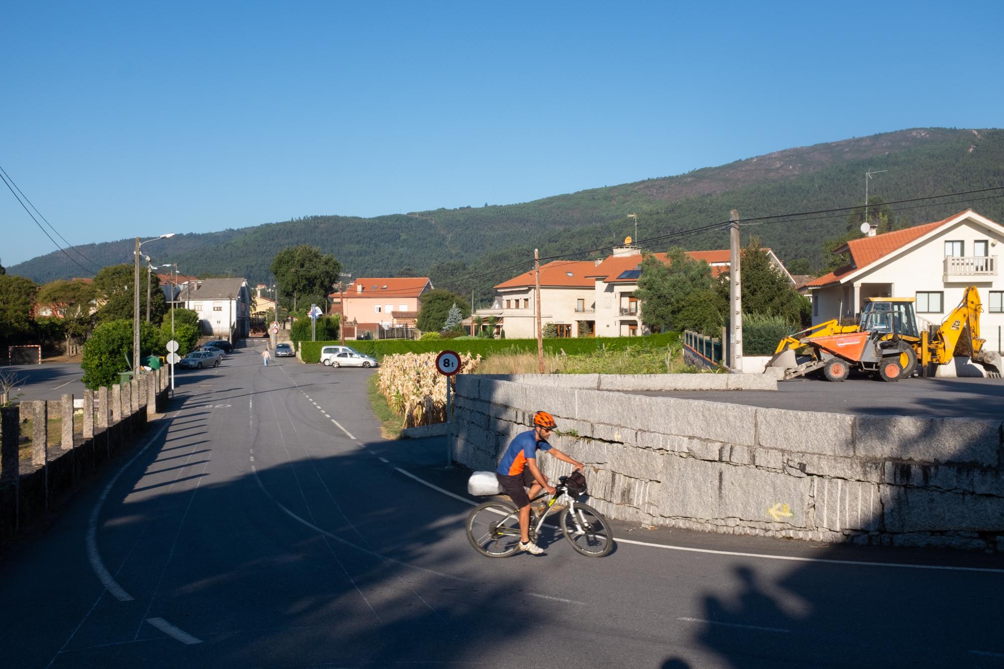 Scenic view of Cabaleiro on the Camino Portugués