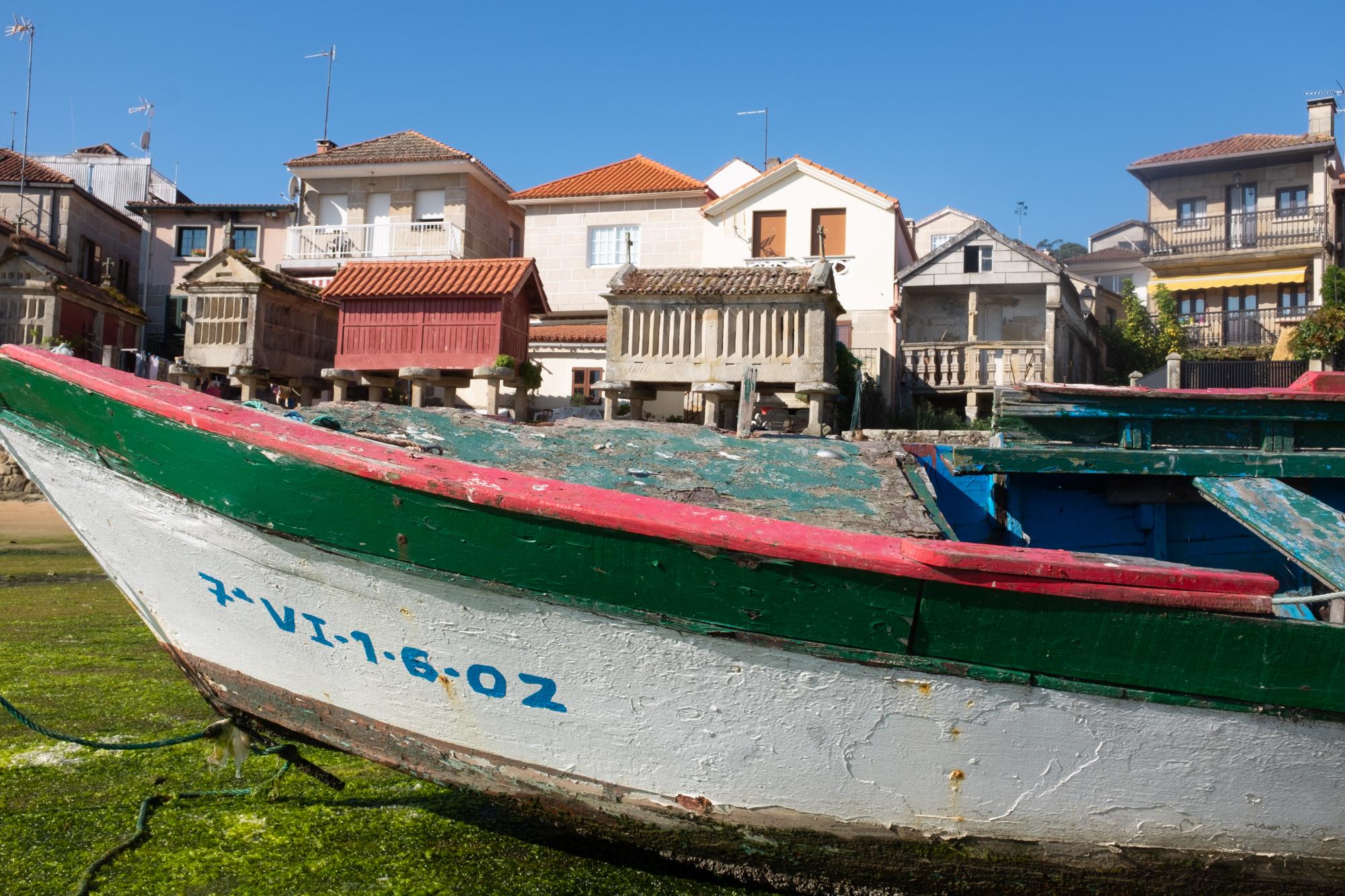 Scenic view of Combarro on the Camino Portugués