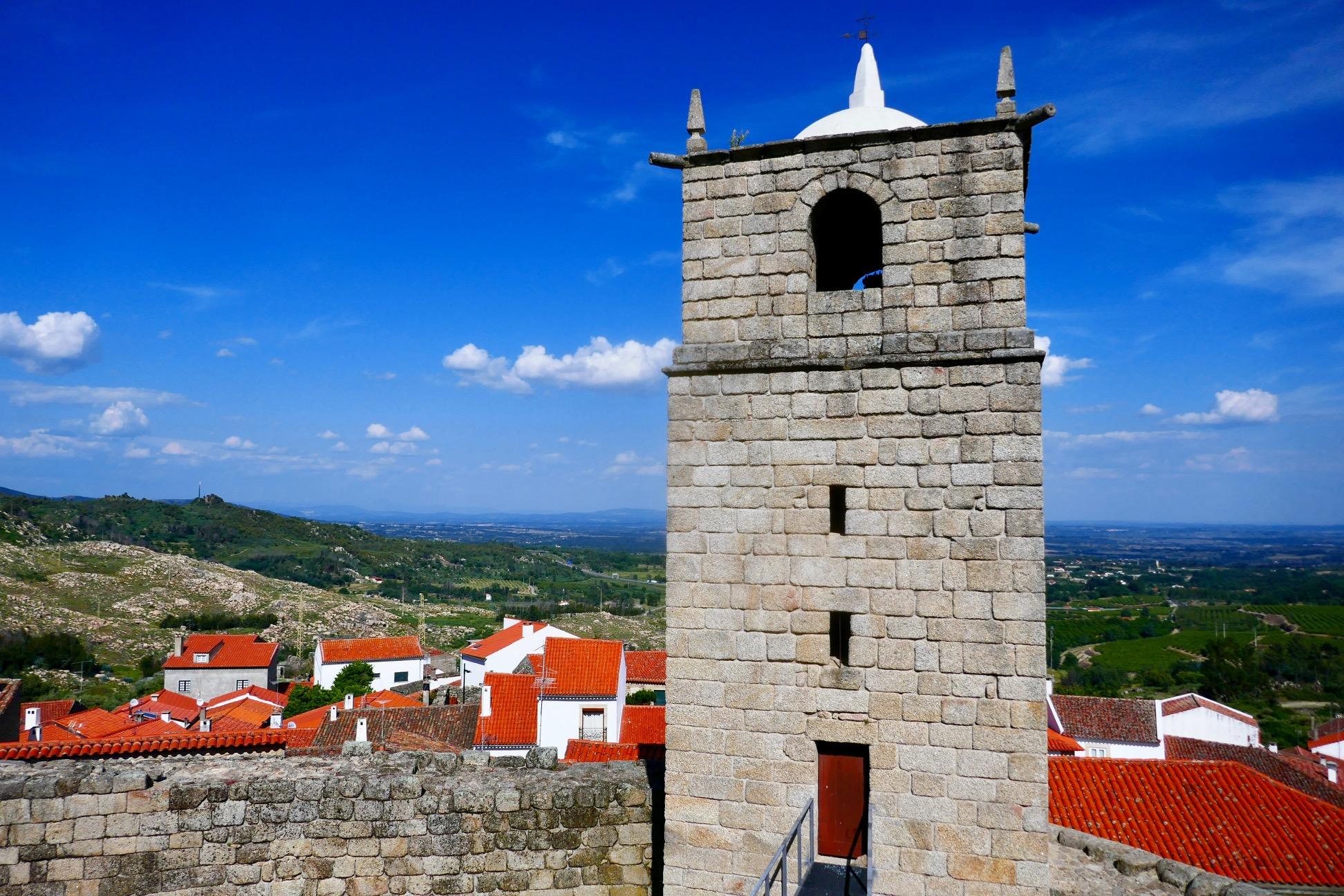 Scenic view of Castelo Novo on the Caminho Nascente