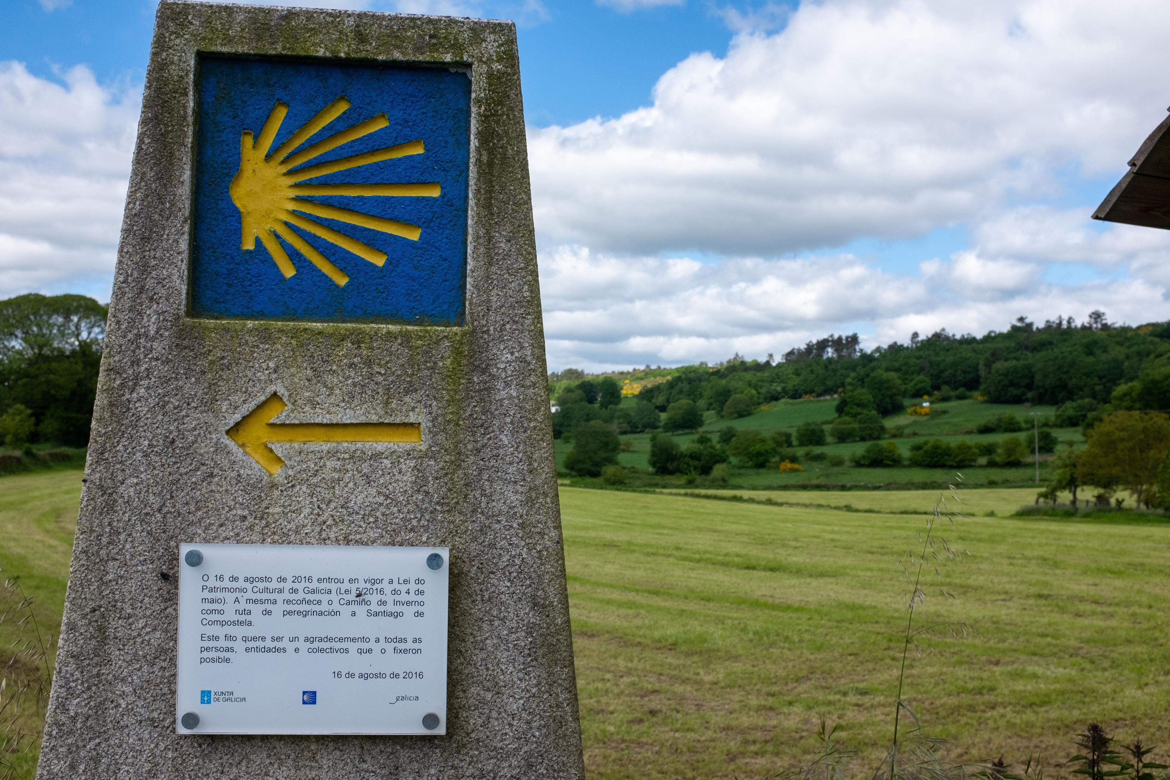 Scenic view of San Xoán de Camba on the Camino de Invierno