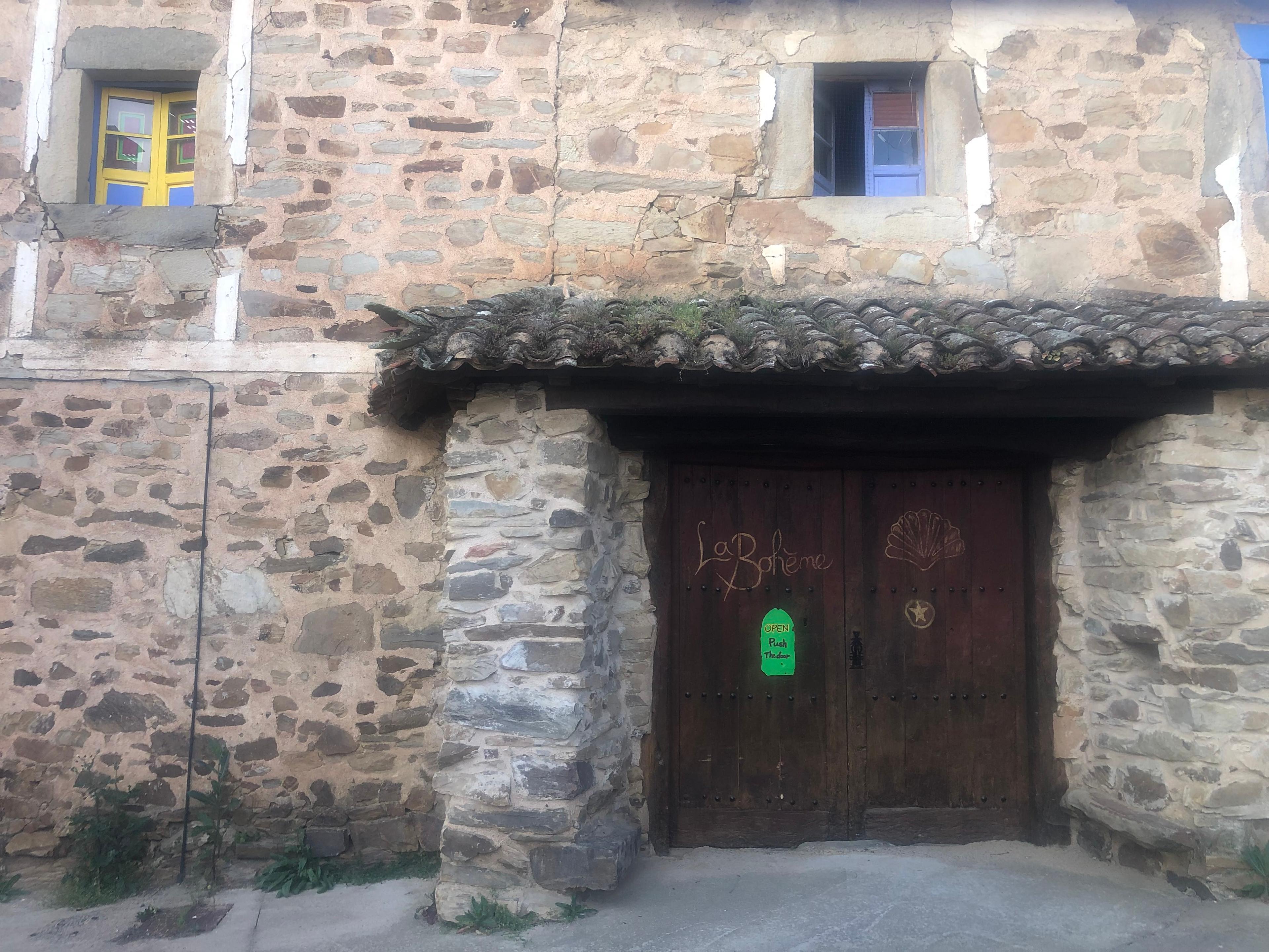 Image of La Boheme, pilgrim accommodation in Santa Catalina de Somoza