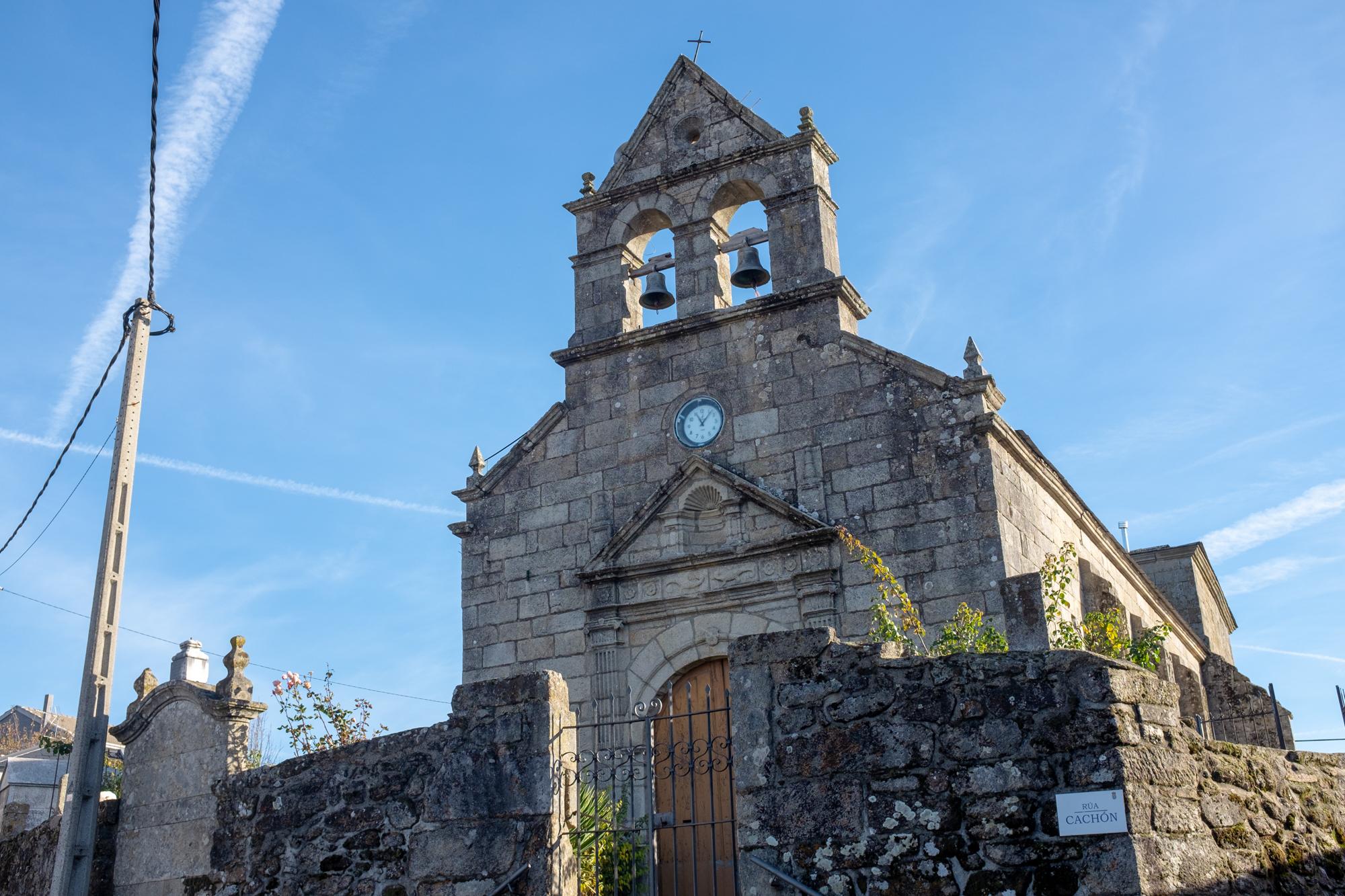 Scenic view of Vilavella on the Vía de la Plata