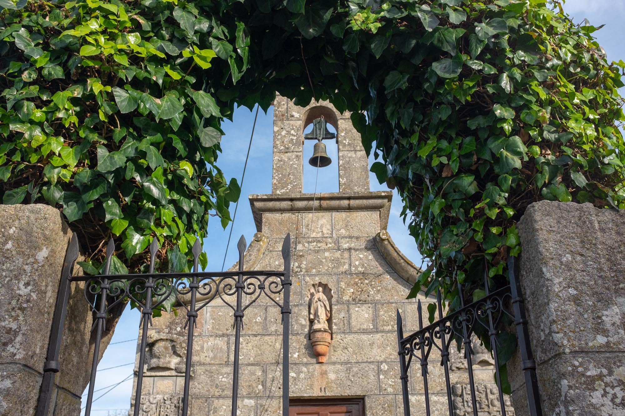 Scenic view of A Pousa on the Vía de la Plata