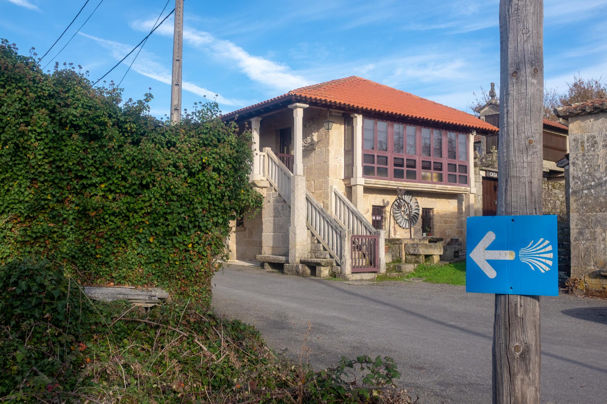 Scenic view of Tamallancos on the Vía de la Plata