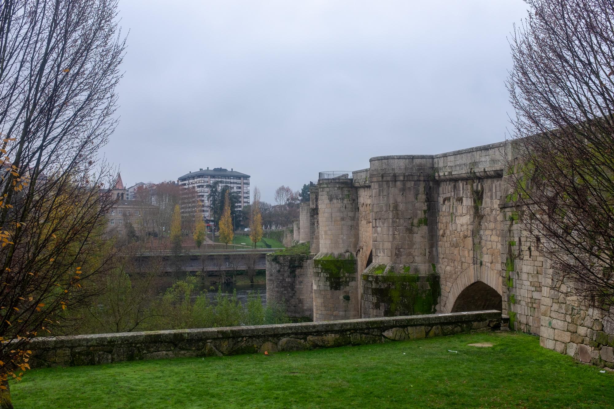 Scenic view of Río Miño on the Vía de la Plata