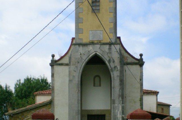 Scenic view of Lloriana on the Camino Primitivo