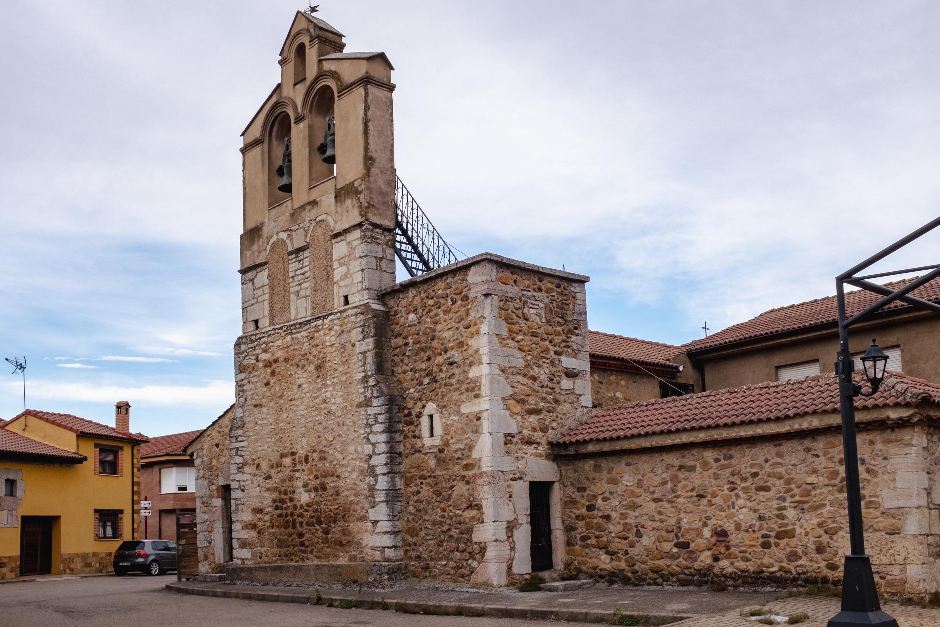 Scenic view of Cascantes on the Camino De San Salvador