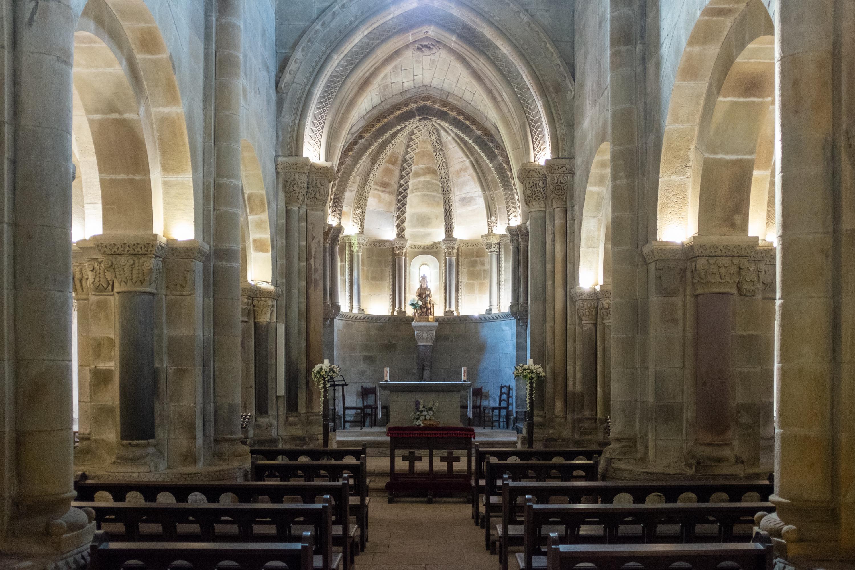 Scenic view of Santa Maria de Arbas del Puerto on the Camino De San Salvador