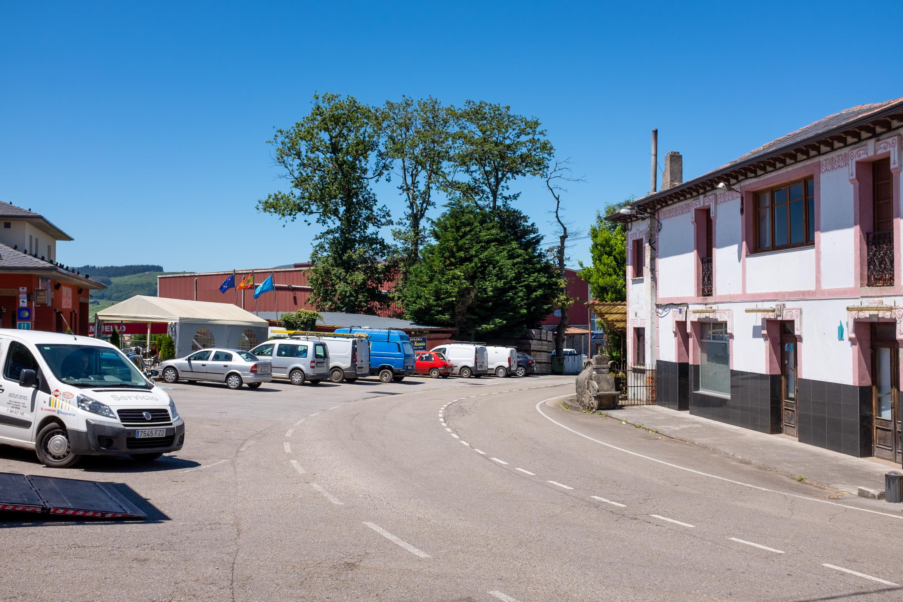 Scenic view of Campiello on the Camino Primitivo