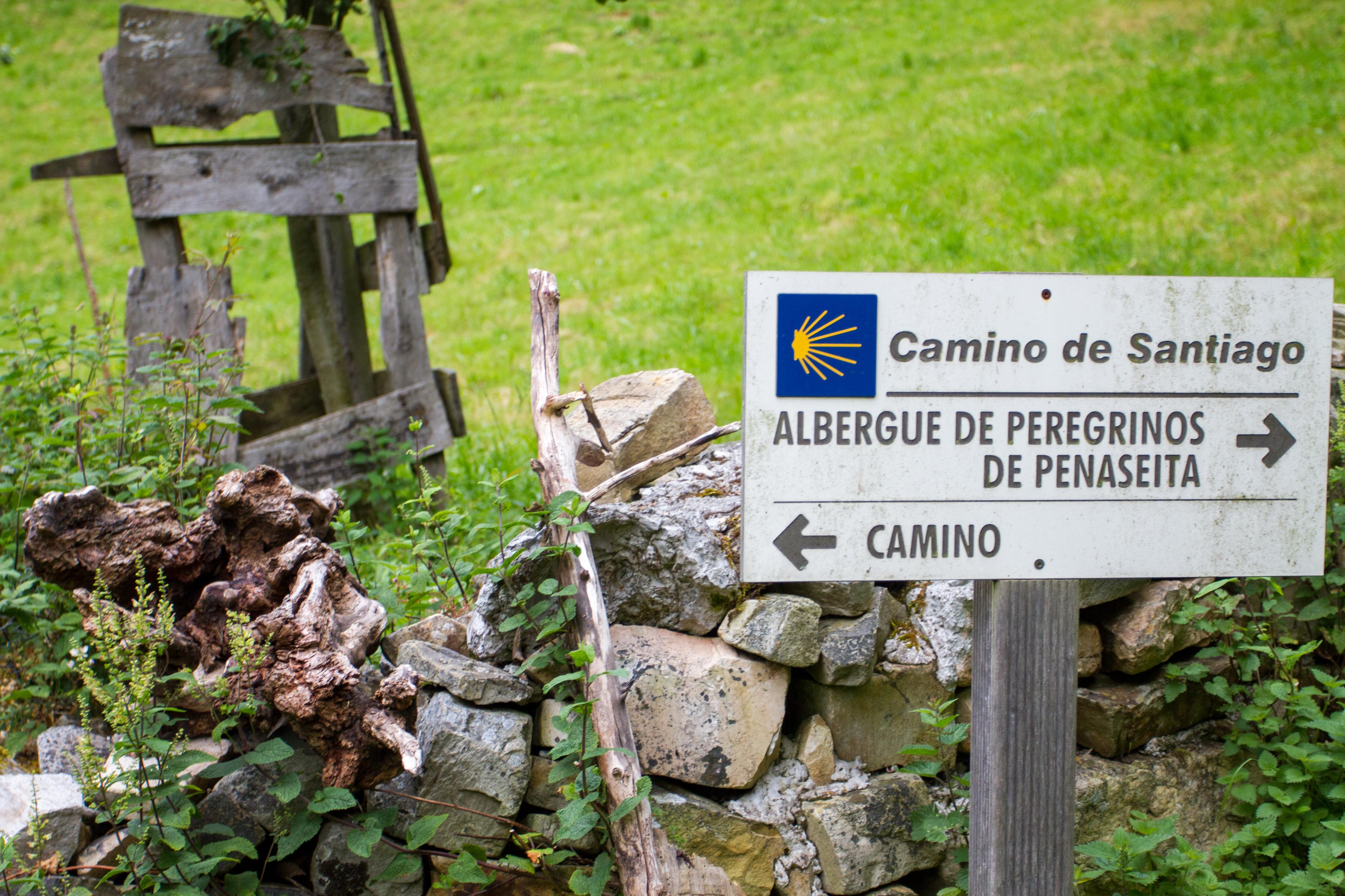 Scenic view of Peñasieta on the Camino Primitivo