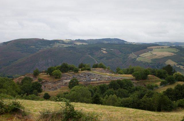 Scenic view of Castro on the Camino Primitivo