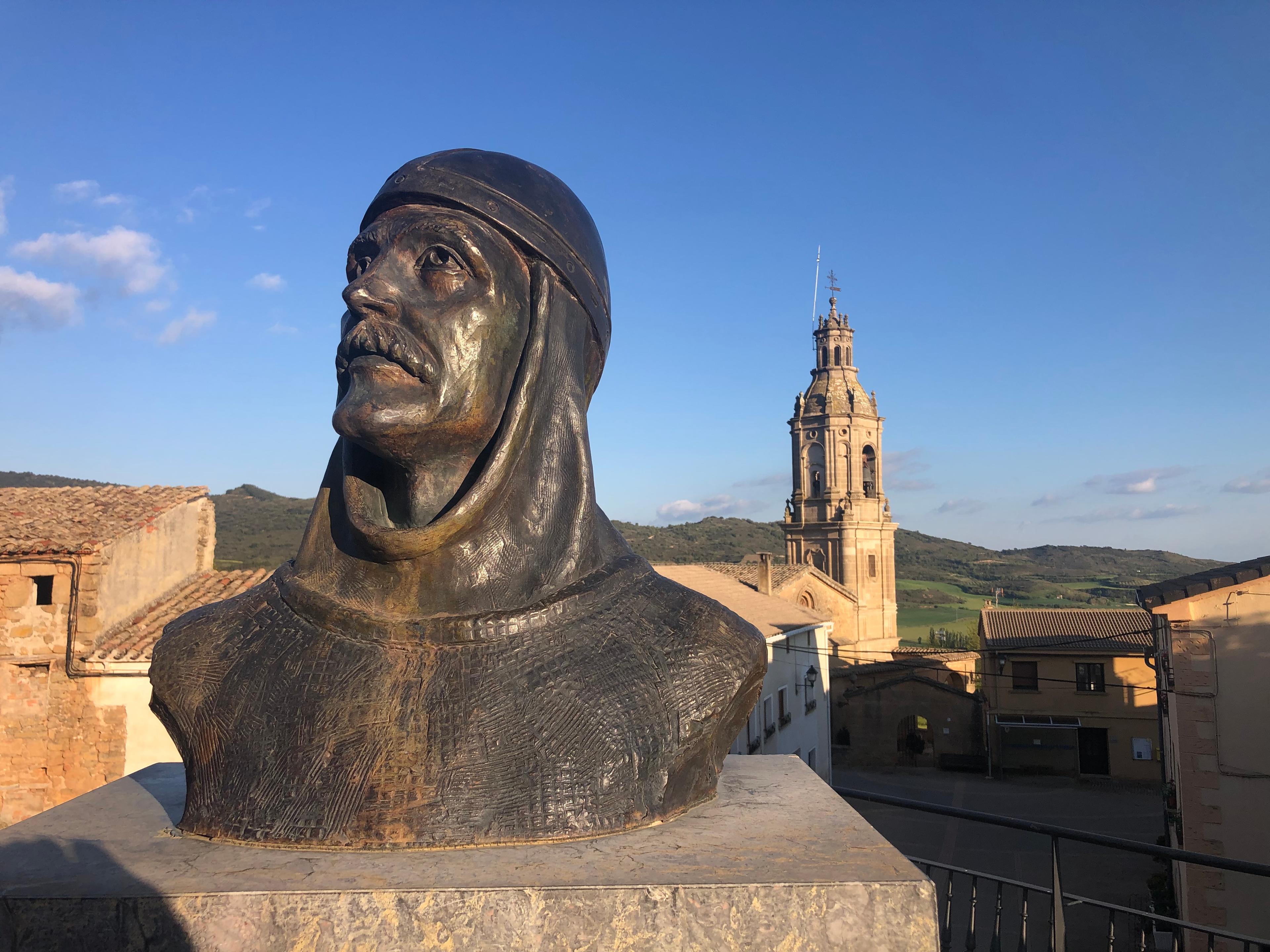 Scenic view of Villamayor de Monjardín on the Camino Francés