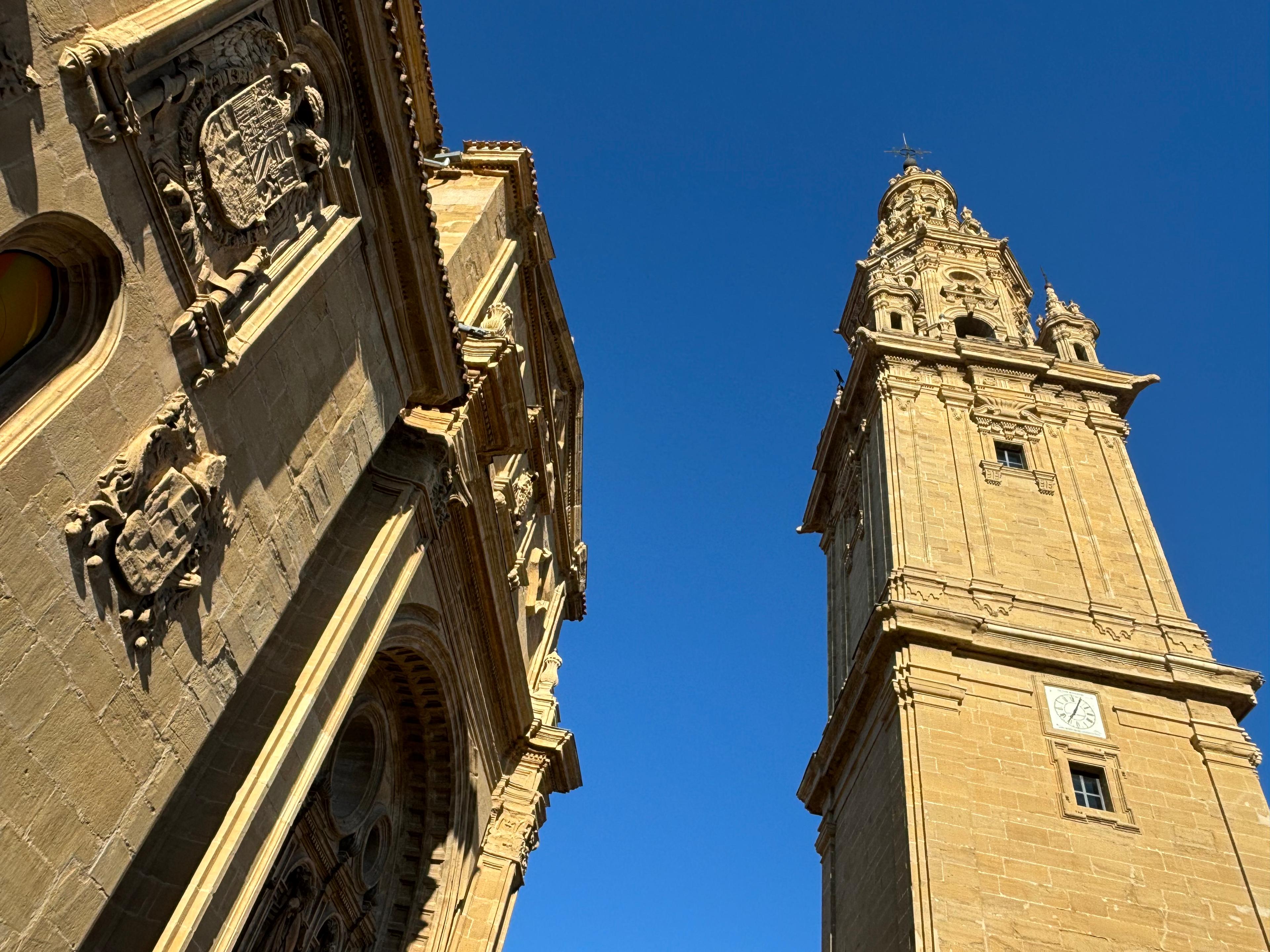 Scenic view of Santo Domingo de la Calzada on the Camino Francés