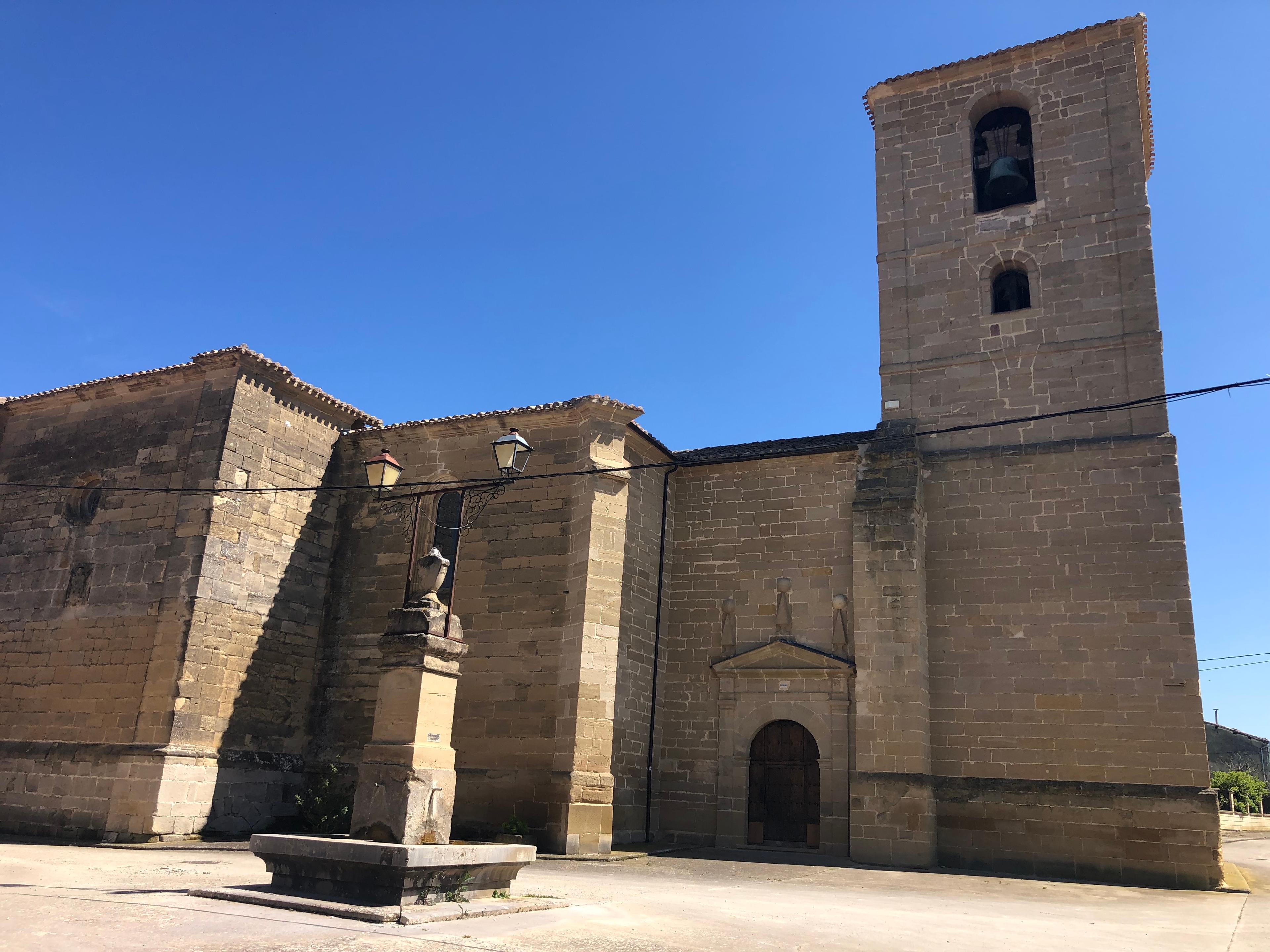 Scenic view of Castildelgado on the Camino Francés