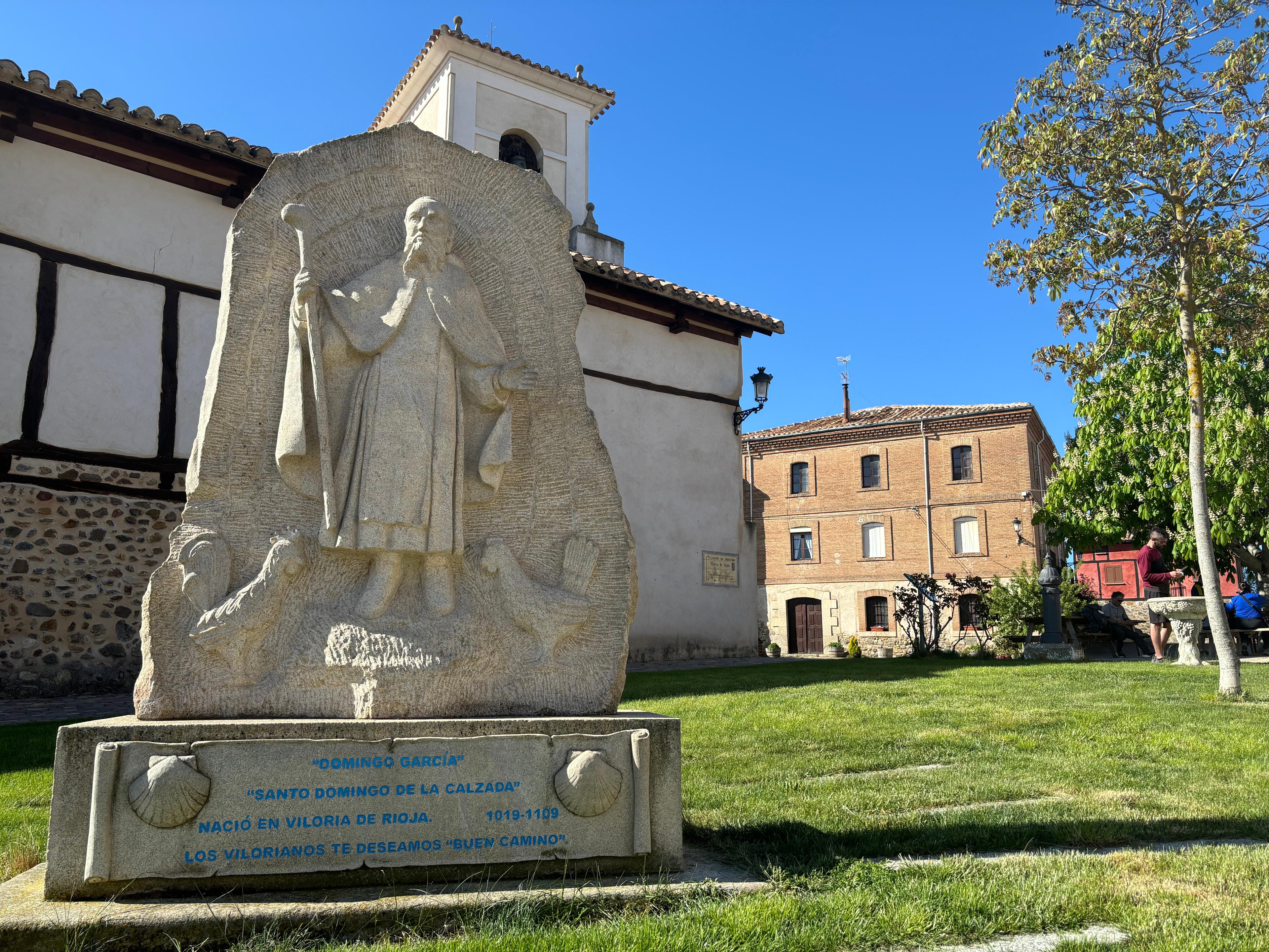 Scenic view of Viloria de Rioja on the Camino Francés