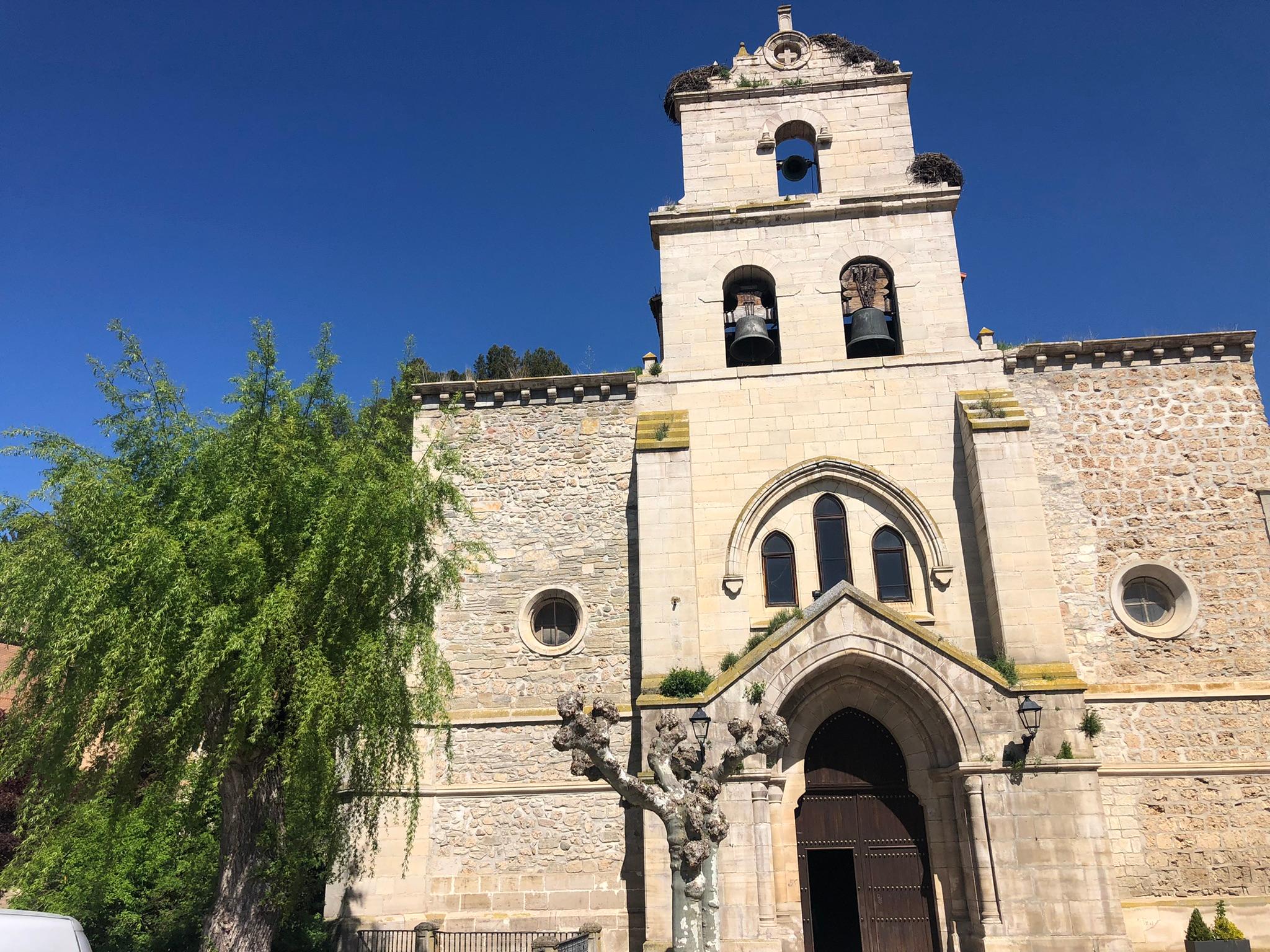 Scenic view of Belorado on the Camino Francés