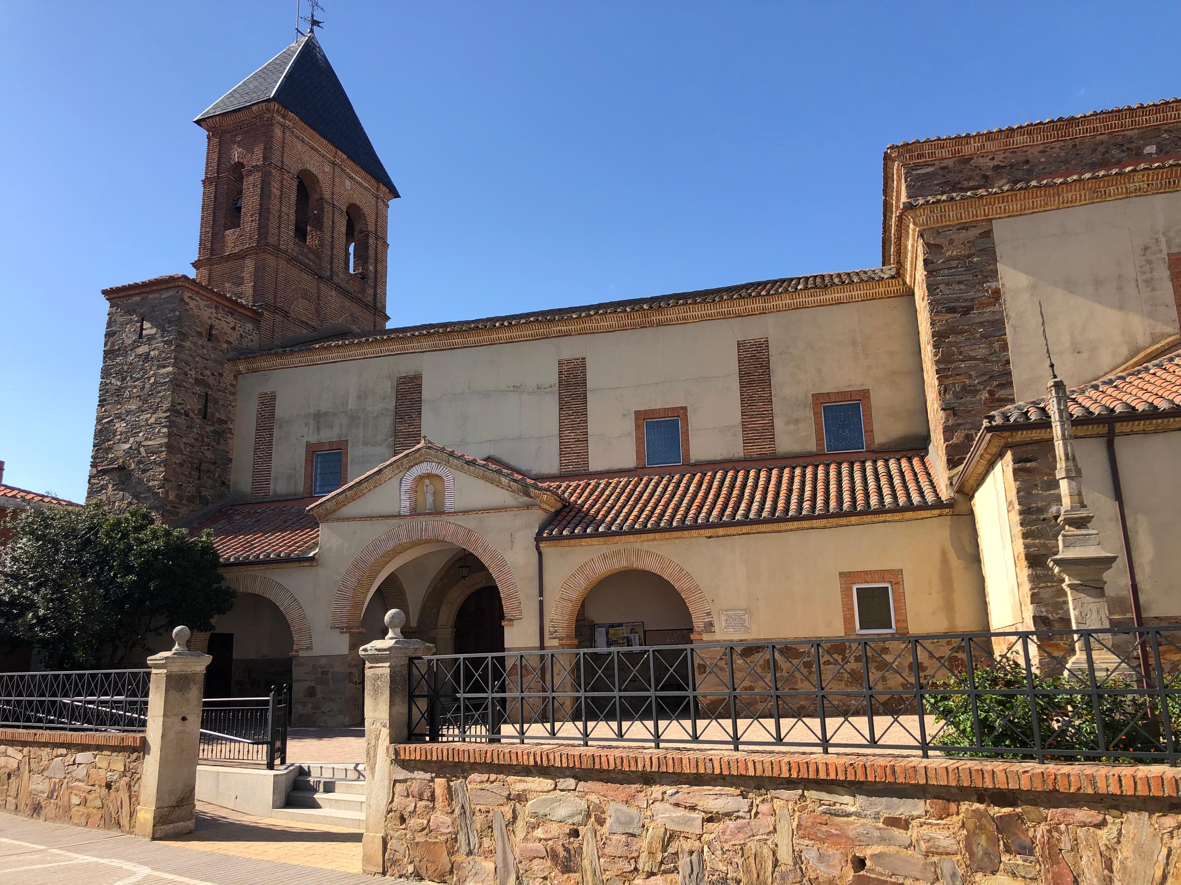 Scenic view of Villares de Órbigo on the Camino Francés