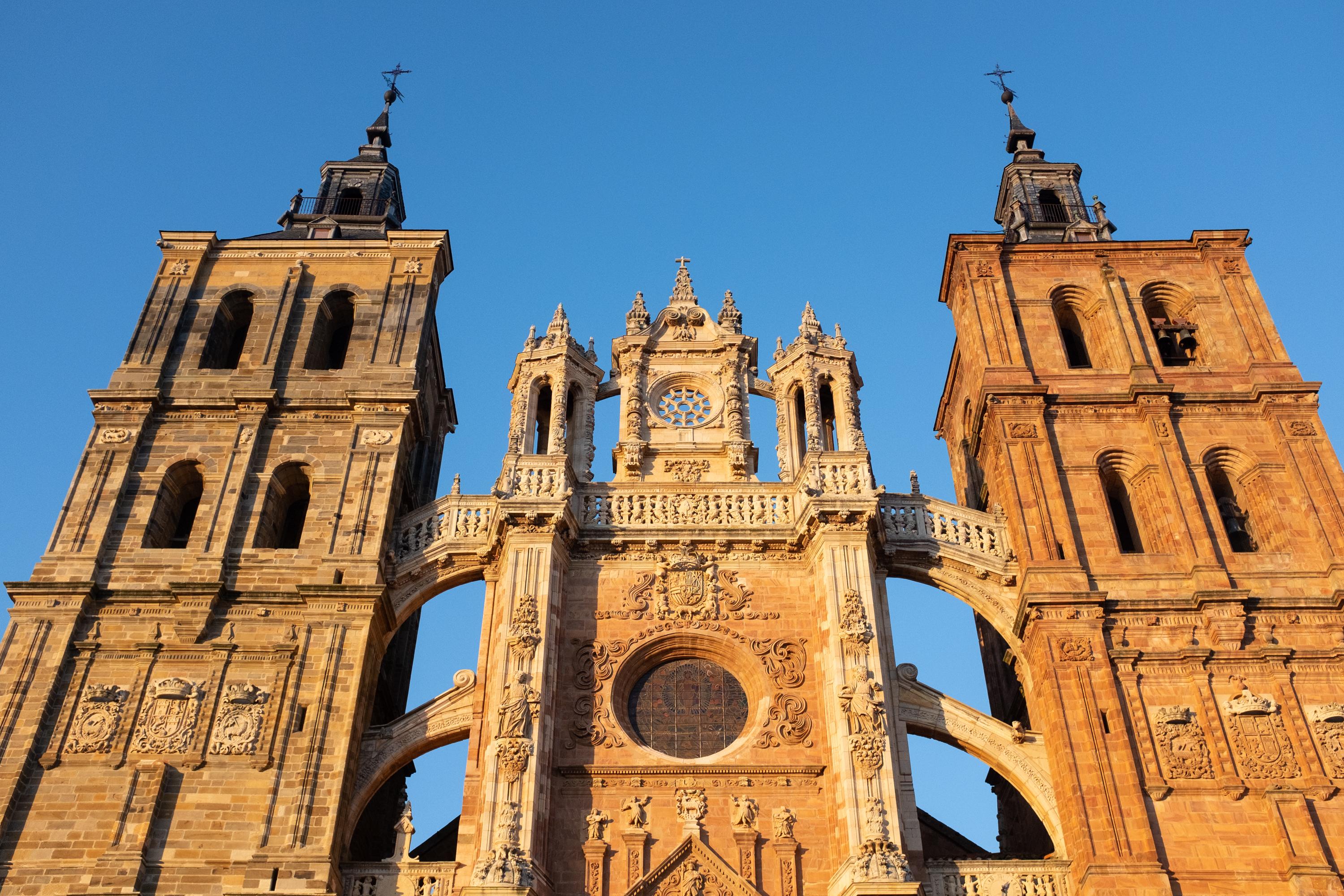 Scenic view of Astorga on the Camino Francés