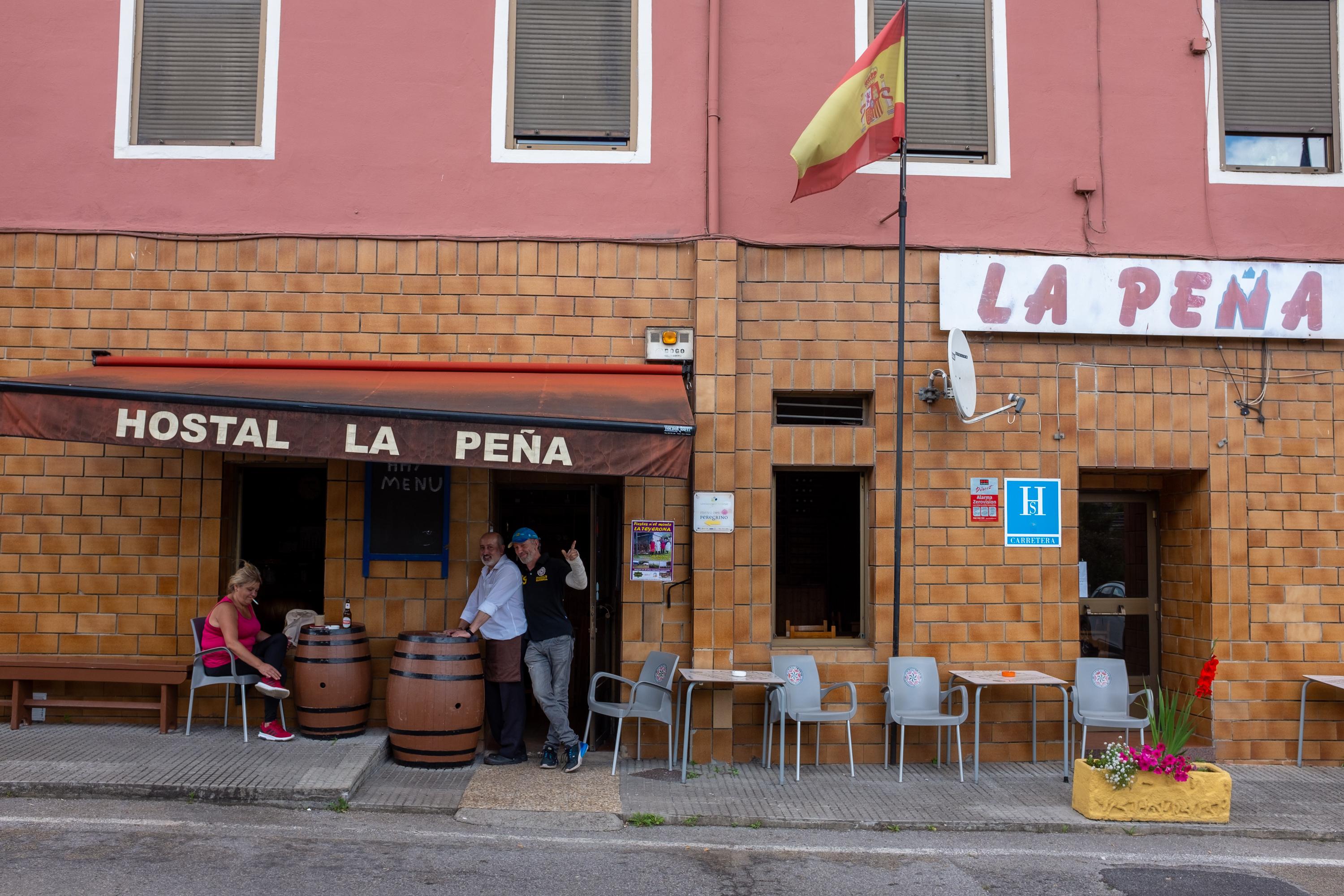 Image of Hostal La Peña, pilgrim accommodation in La Peña