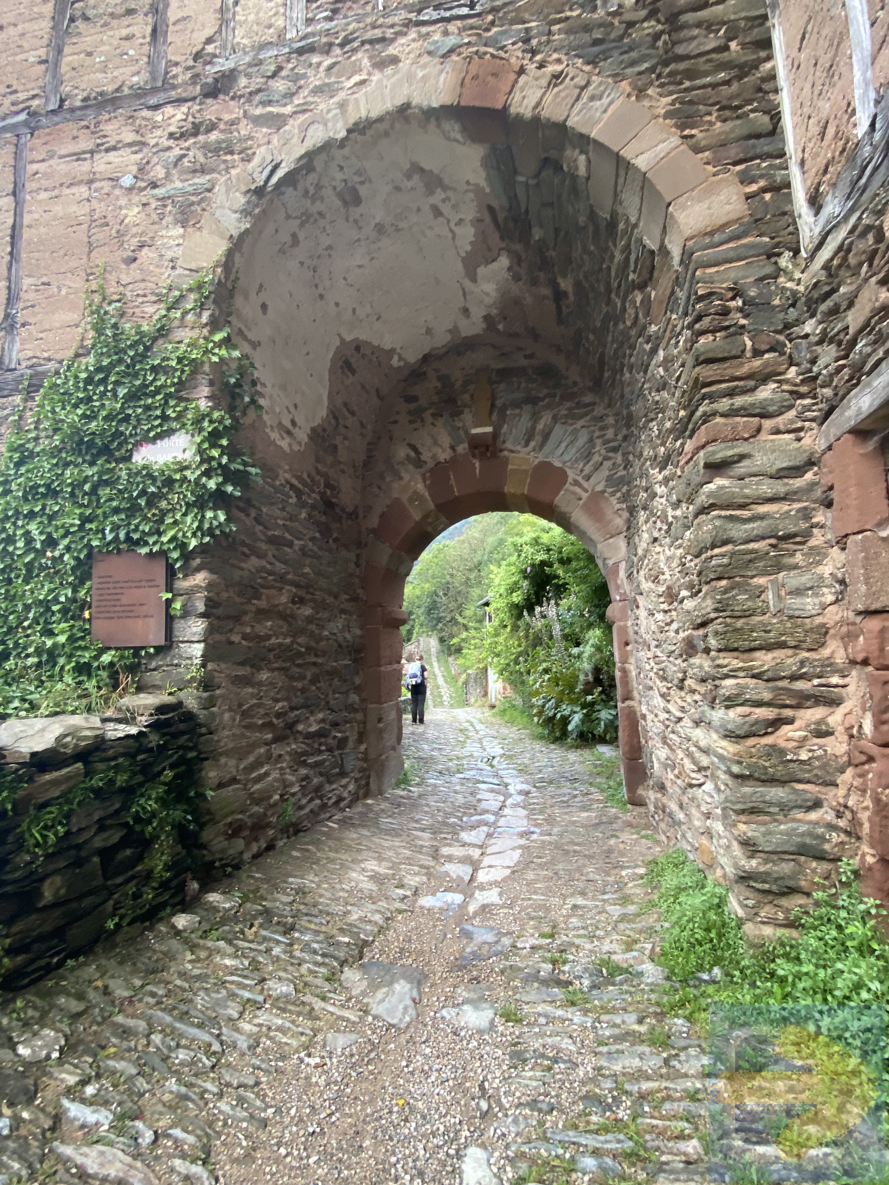 Leaving Conques