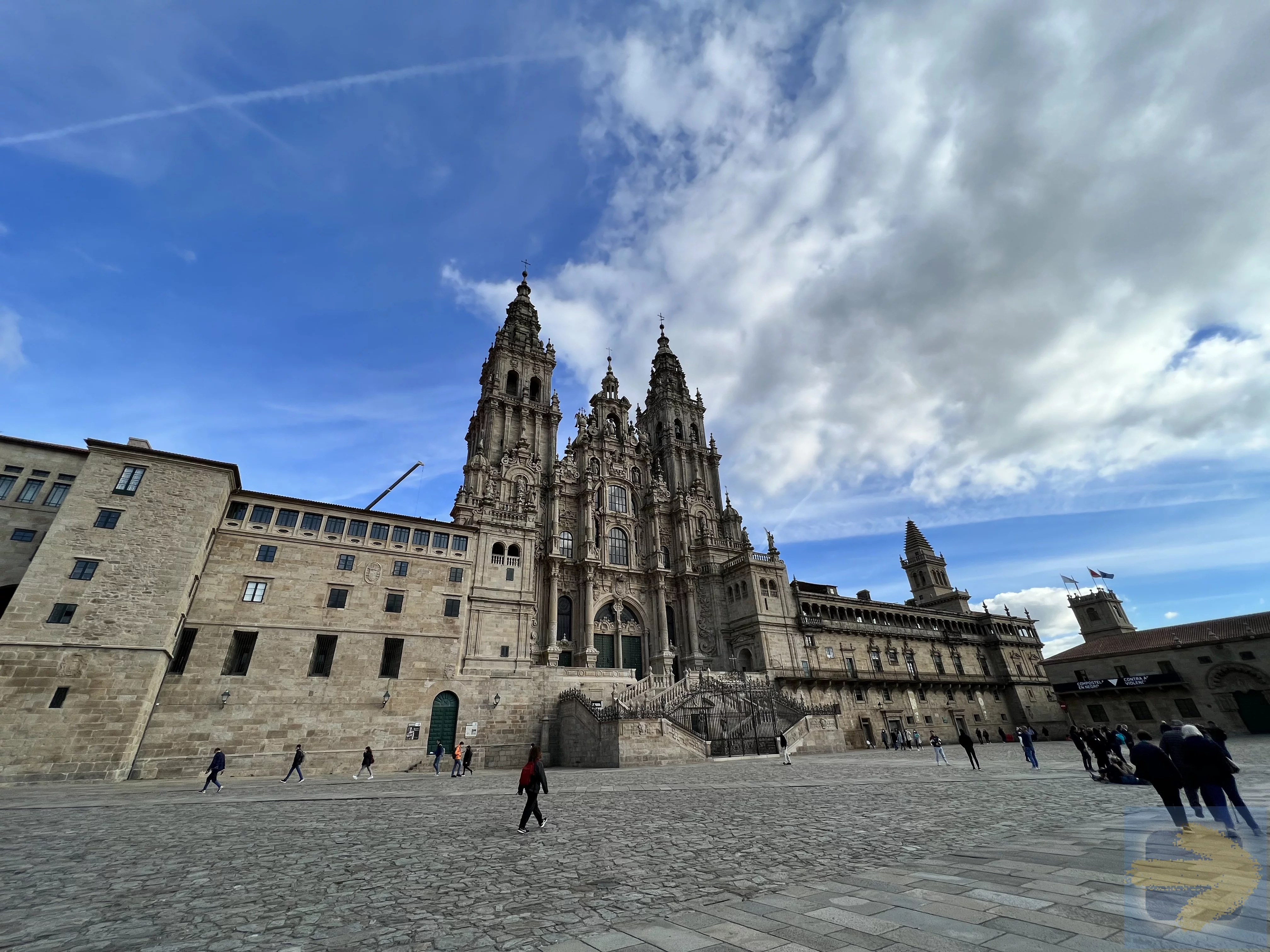 Plaza de Obradoiro today (November 16th 2021)